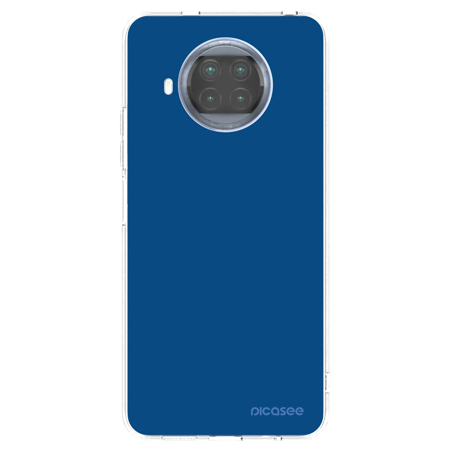 Picasee Xiaomi Mi 10T Lite Hülle - Transparentes Silikon - Navy Blue