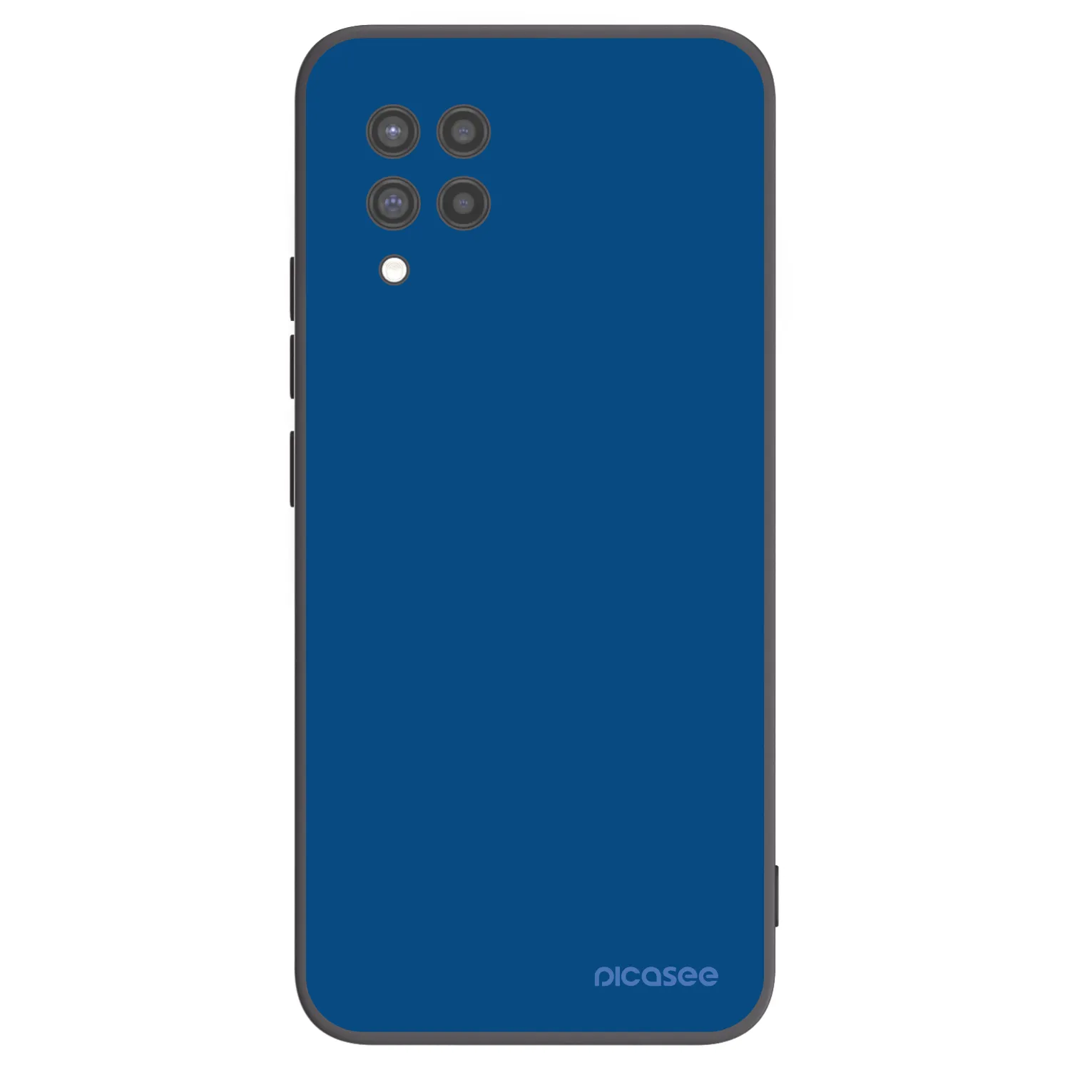 Picasee Samsung Galaxy A42 A426B Hülle - Schwarzes Silikon - Navy Blue