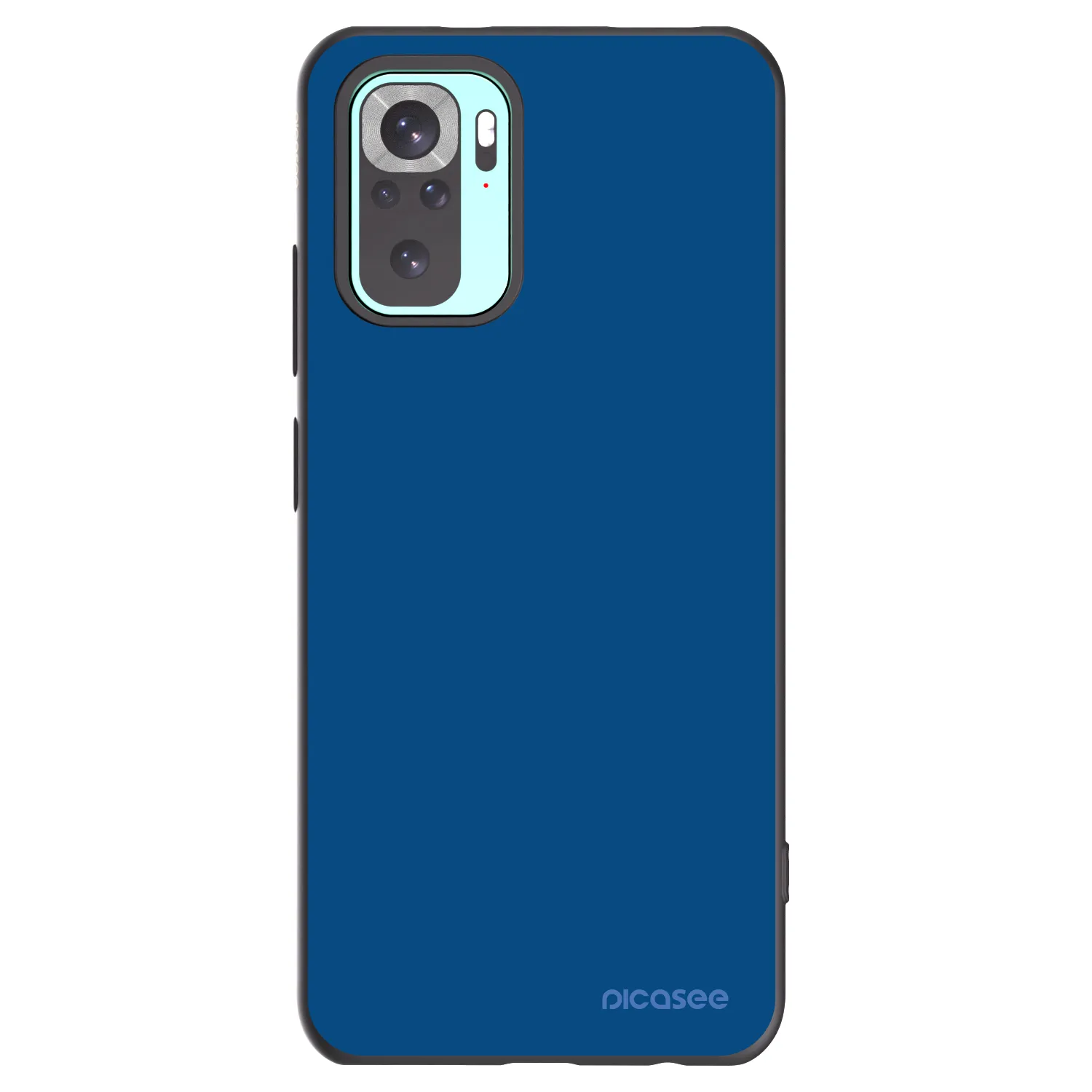 Picasee Xiaomi Redmi Note 10 Pro Hülle - Schwarzes Silikon - Navy Blue