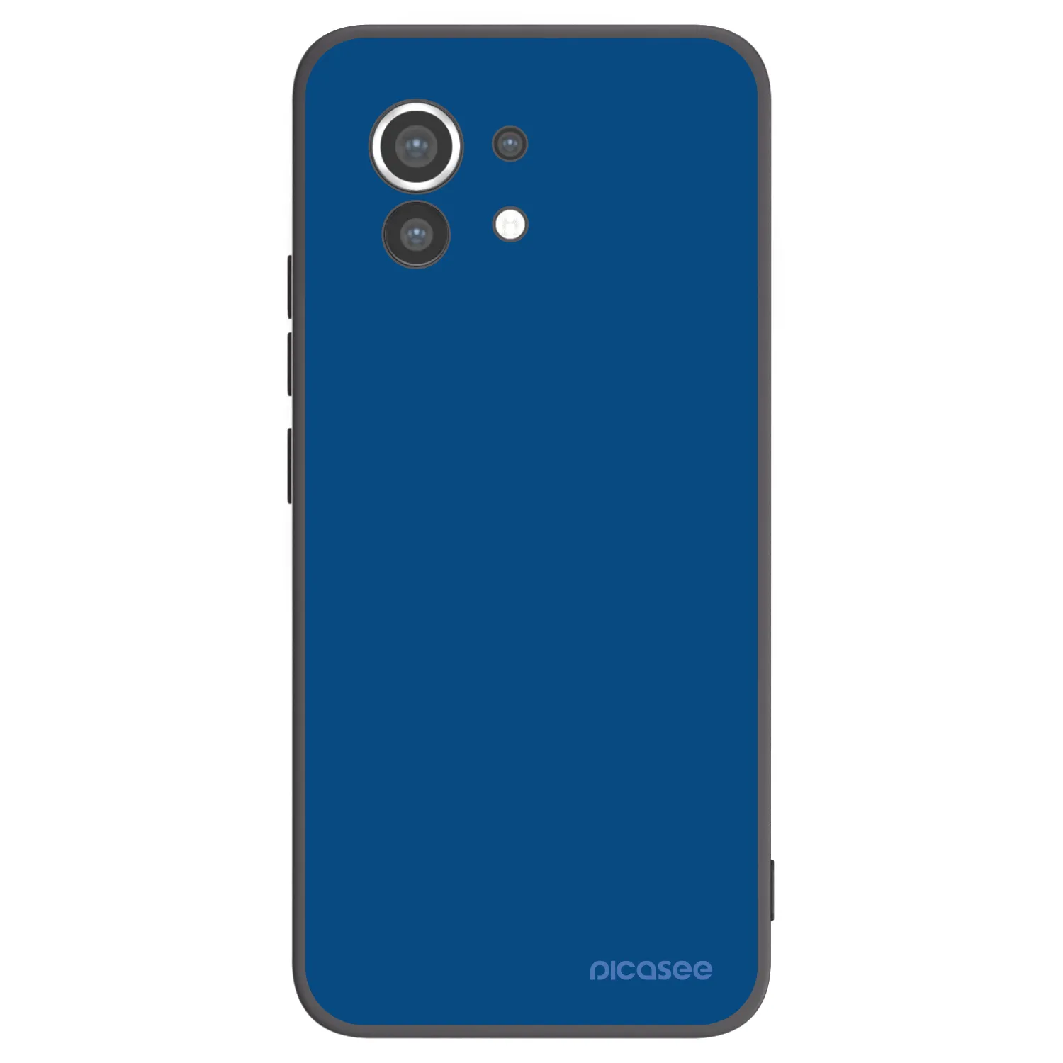 Picasee Xiaomi Mi 11 Hülle - Schwarzes Silikon - Navy Blue