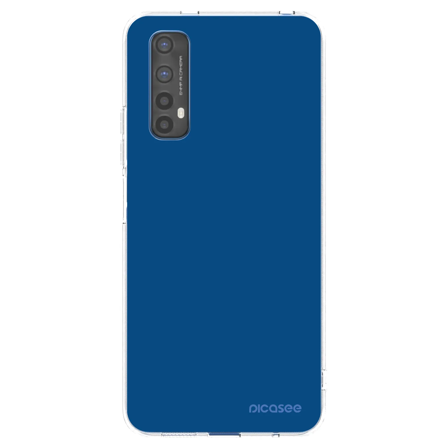 Picasee Realme 7 Hülle - Transparentes Silikon - Navy Blue