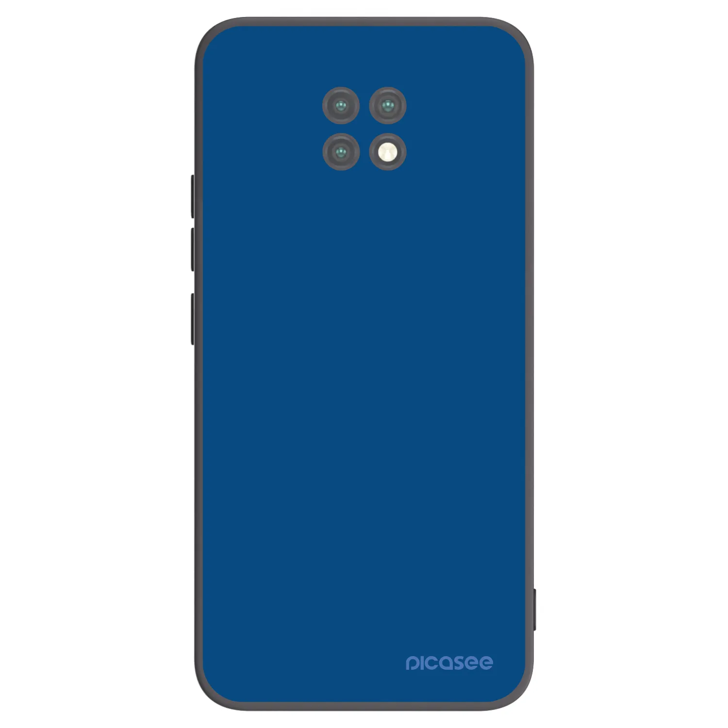 Picasee Xiaomi Redmi Note 9T Hülle - Schwarzes Silikon - Navy Blue