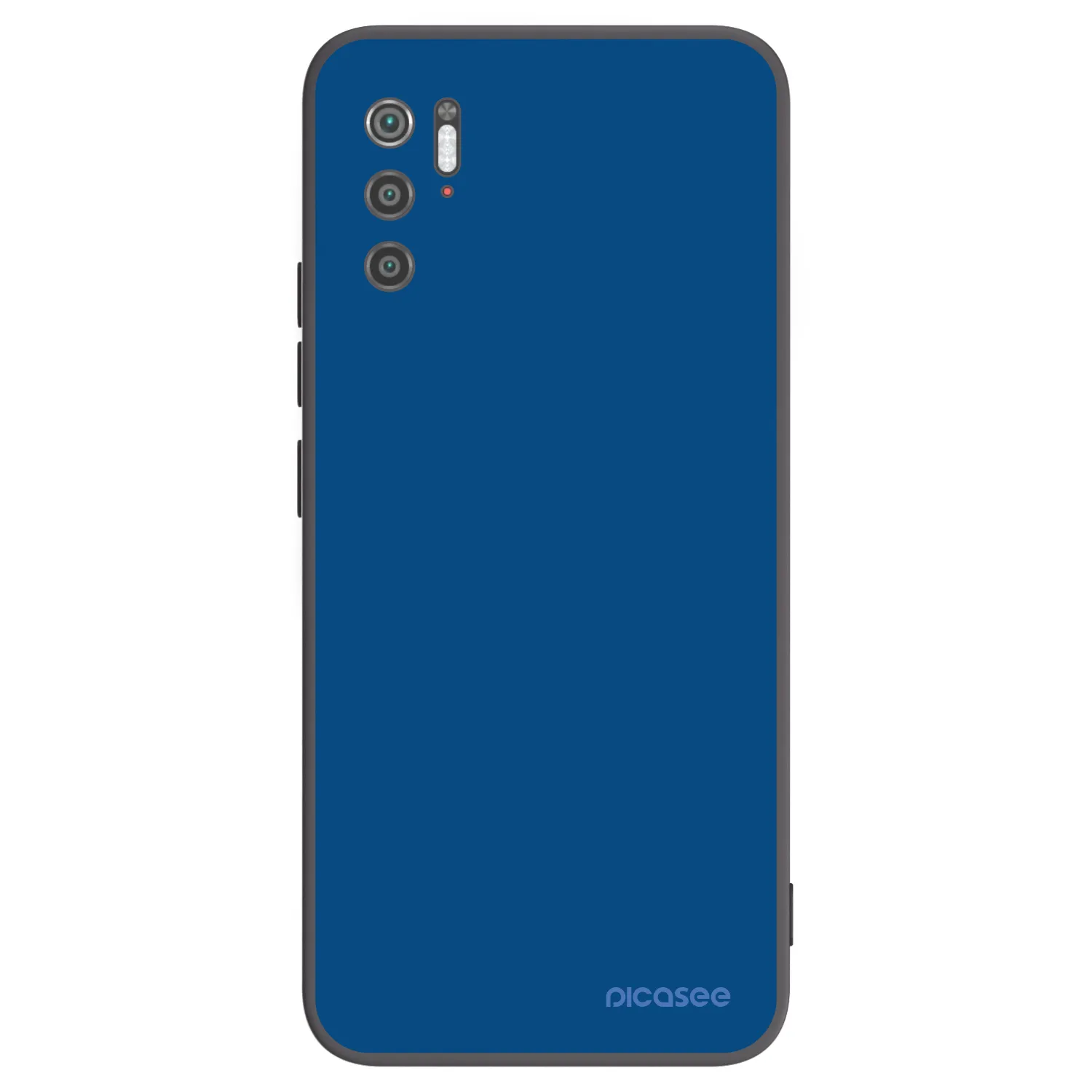 Picasee Xiaomi Poco M3 Pro 5G Hülle - Schwarzes Silikon - Navy Blue