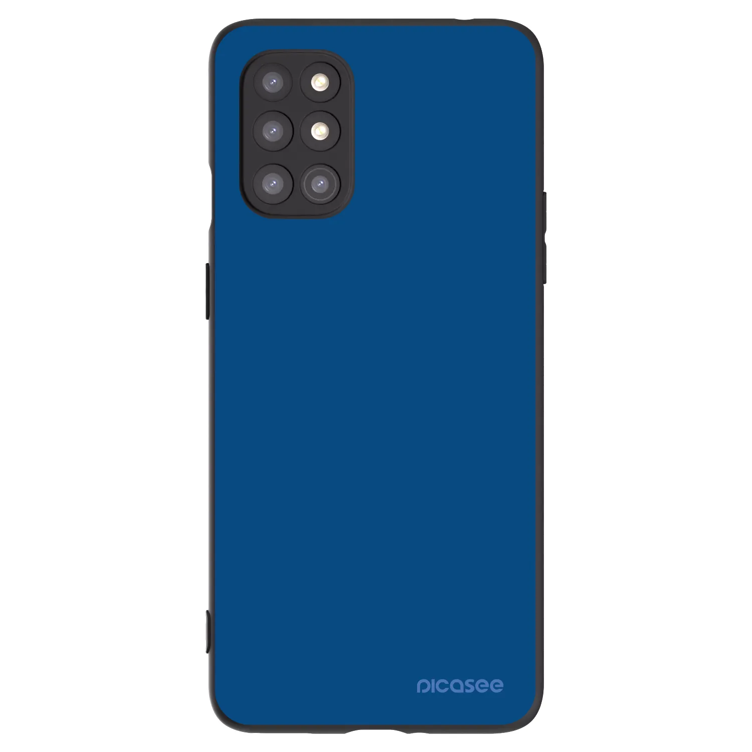 Picasee OnePlus 8T Hülle - Schwarzes Silikon - Navy Blue