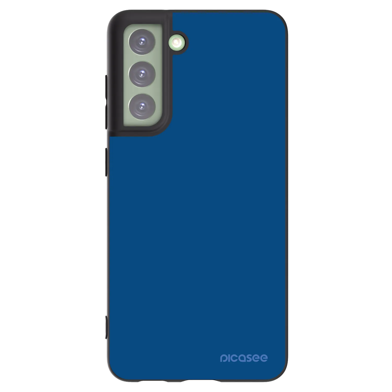 Picasee Samsung Galaxy S21 FE 5G Hülle - Schwarzes Silikon - Navy Blue