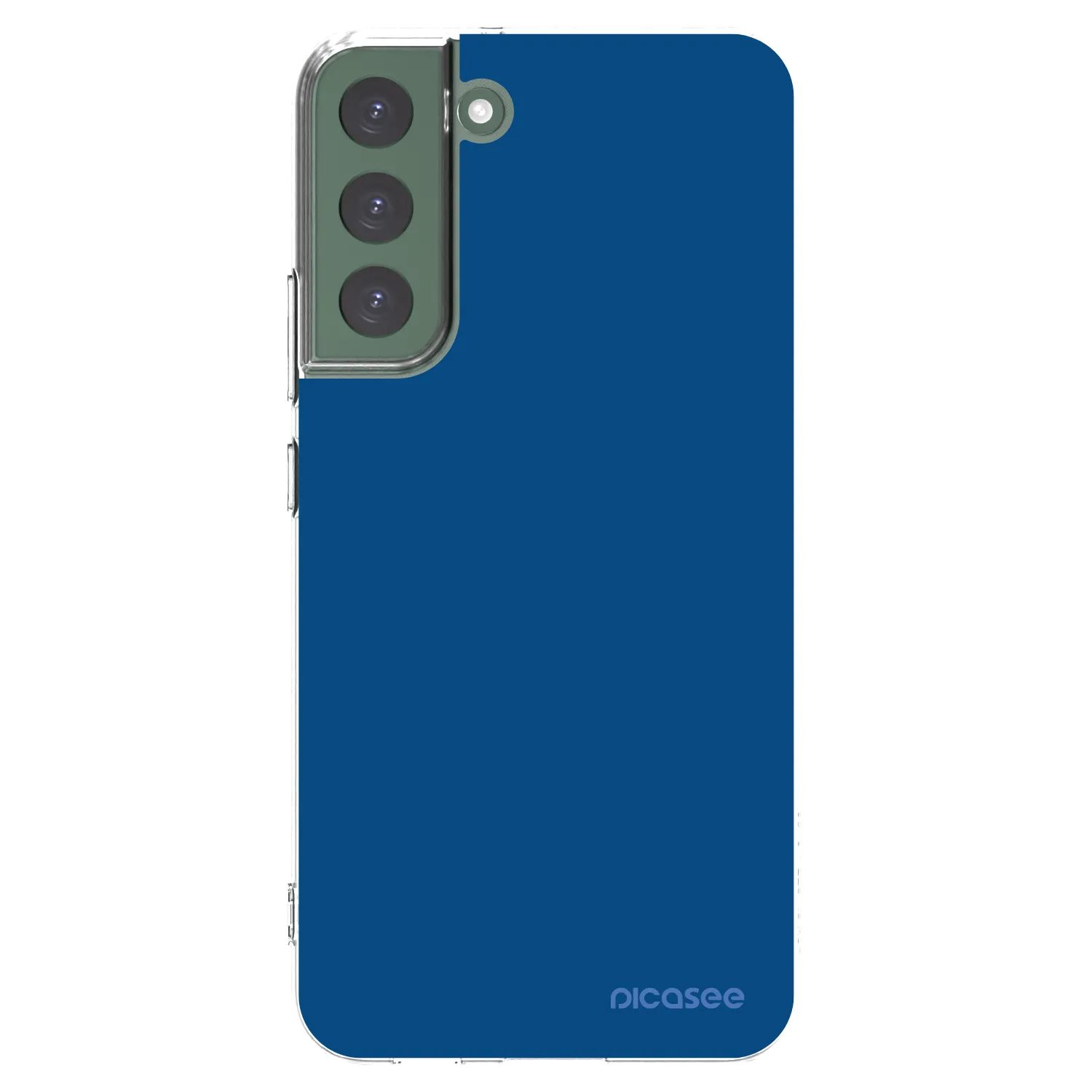 Picasee Samsung Galaxy S22+ 5G Hülle - Transparentes Silikon - Navy Blue
