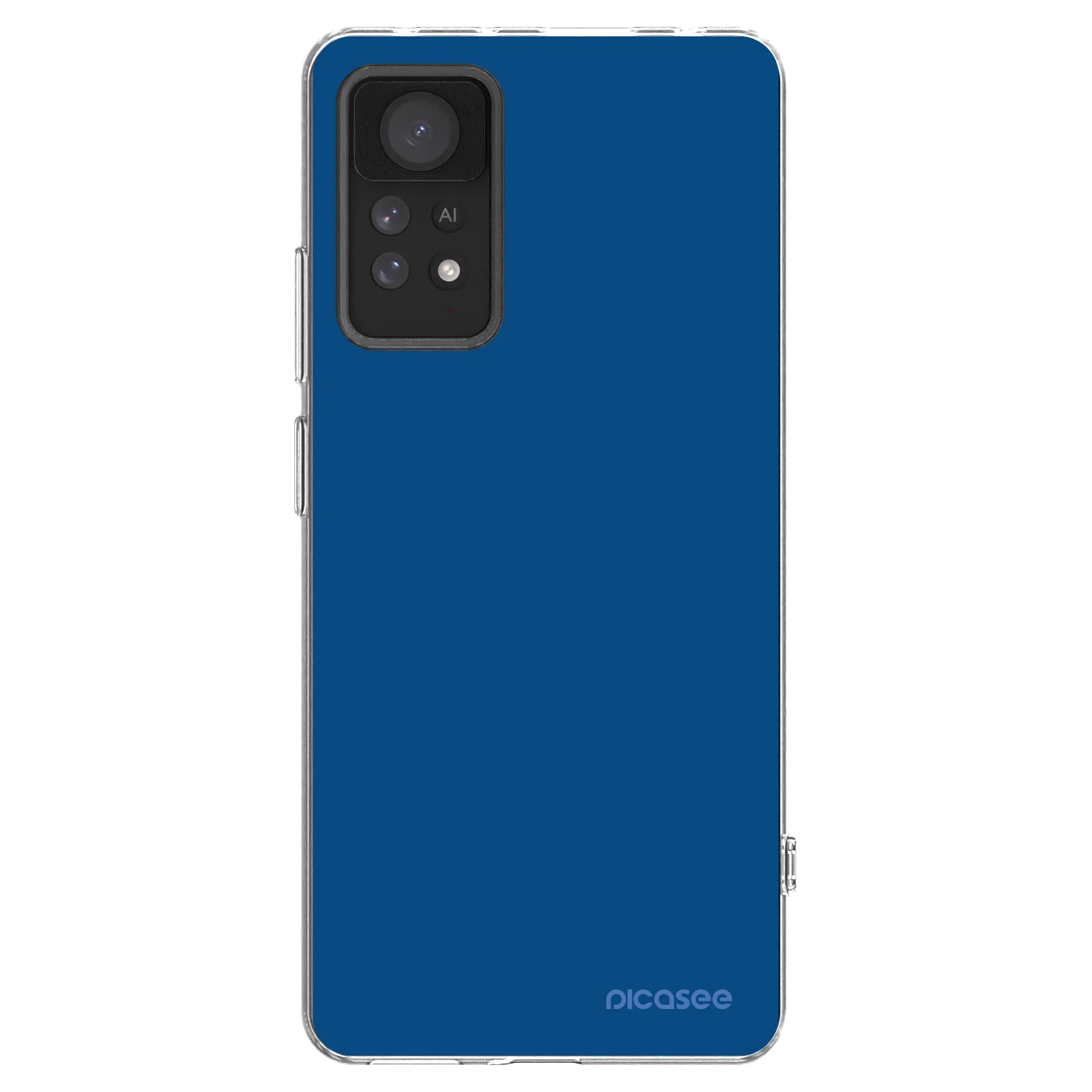 Picasee Xiaomi Redmi Note 11 Pro Hülle - Transparentes Silikon - Navy Blue