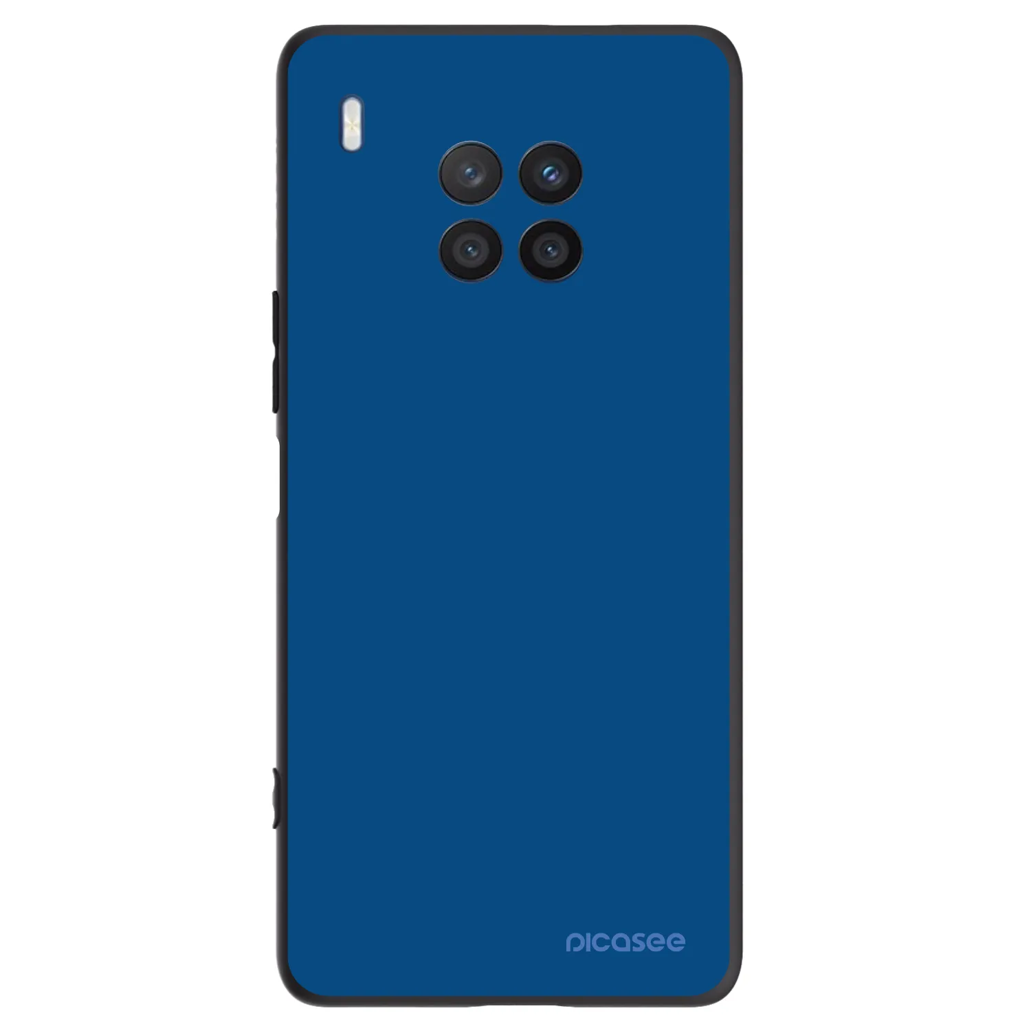 Picasee Honor 50 Lite Hülle - Schwarzes Silikon - Navy Blue