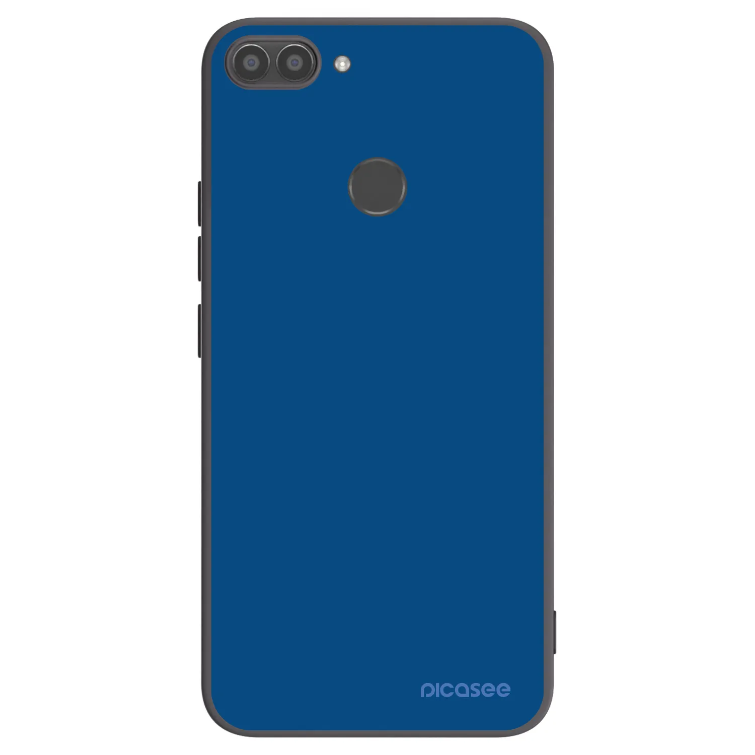 Picasee Huawei P Smart Hülle - Schwarzes Silikon - Navy Blue