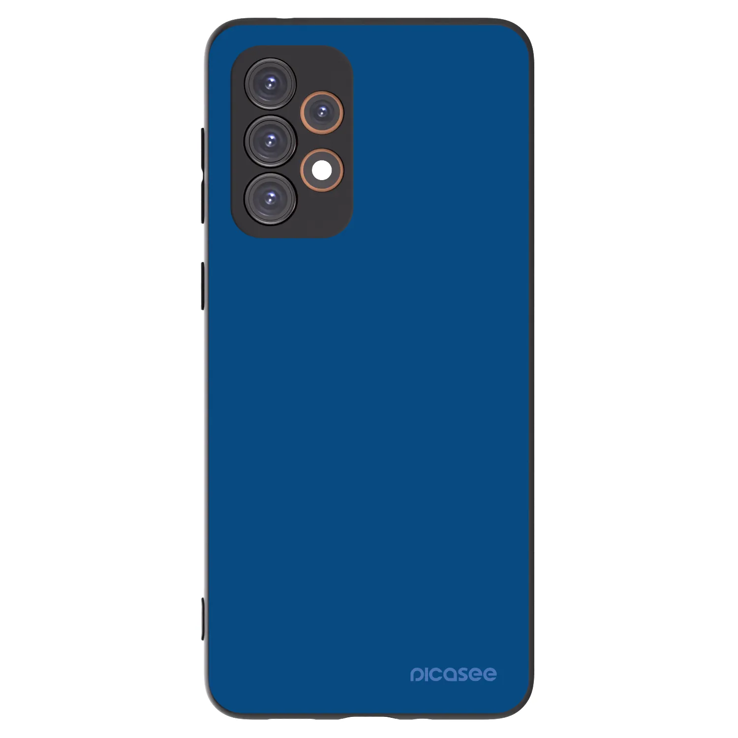 Picasee Samsung Galaxy A33 5G A336 Hülle - Schwarzes Silikon - Navy Blue
