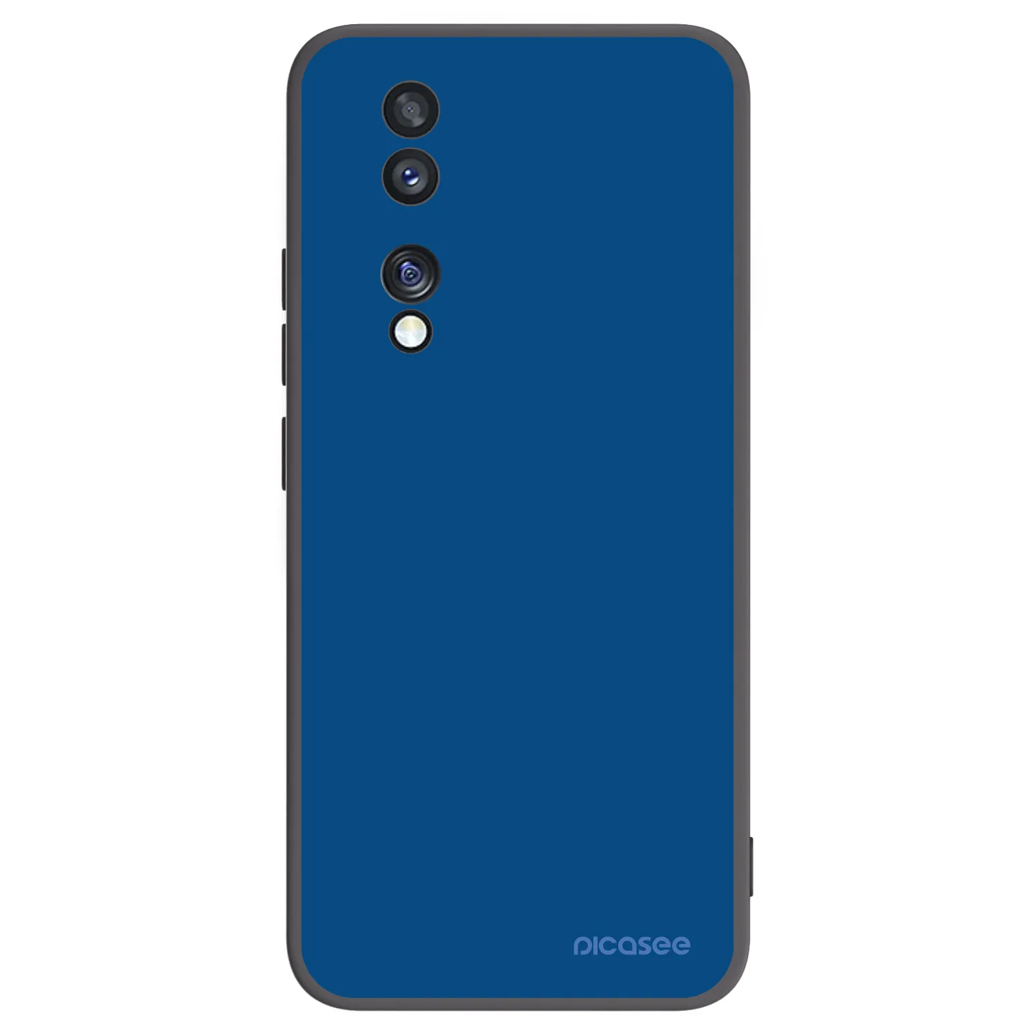 Picasee Honor 70 Hülle - Schwarzes Silikon - Navy Blue