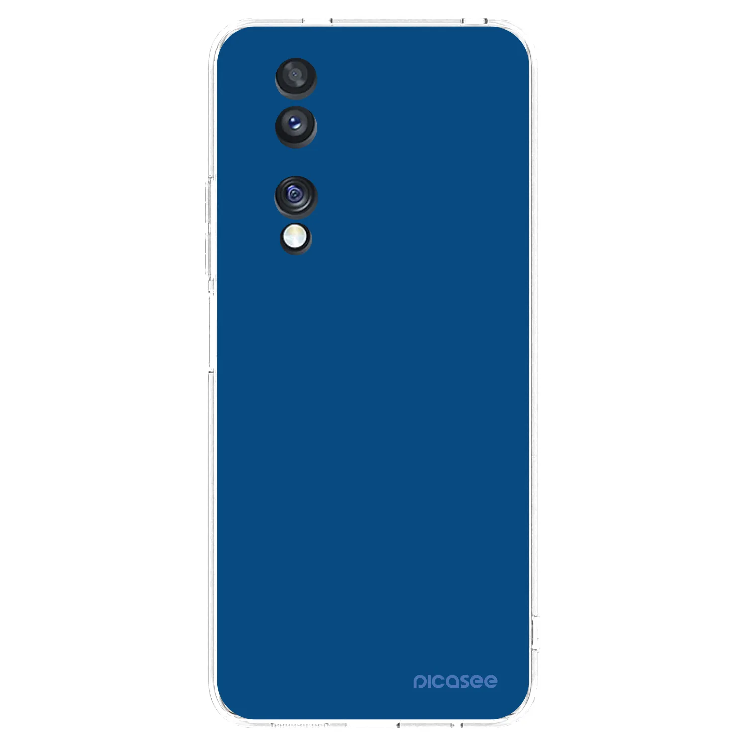Picasee Honor 70 Hülle - Transparentes Silikon - Navy Blue