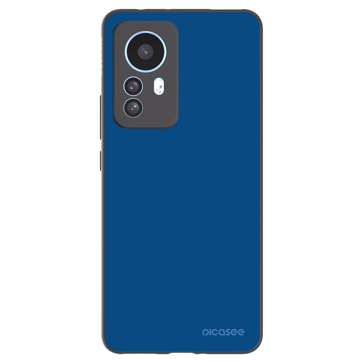 Picasee Xiaomi 12T Hülle - Schwarzes Silikon - Navy Blue