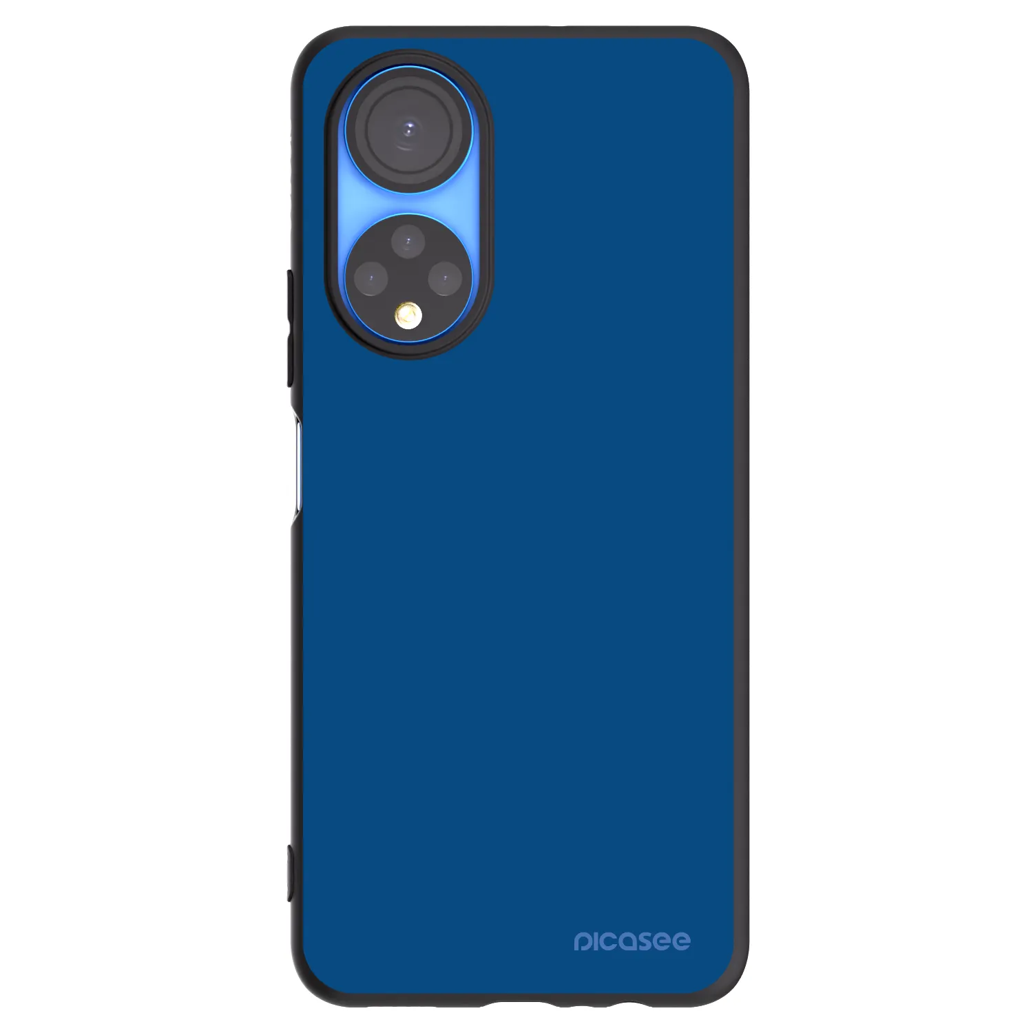 Picasee Honor X7 Hülle - Schwarzes Silikon - Navy Blue