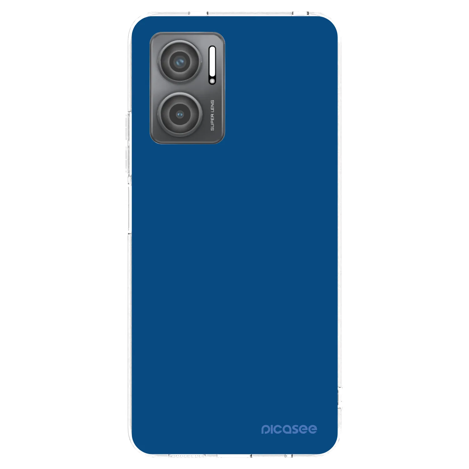 Picasee Xiaomi Redmi 10 5G Hülle - Transparentes Silikon - Navy Blue