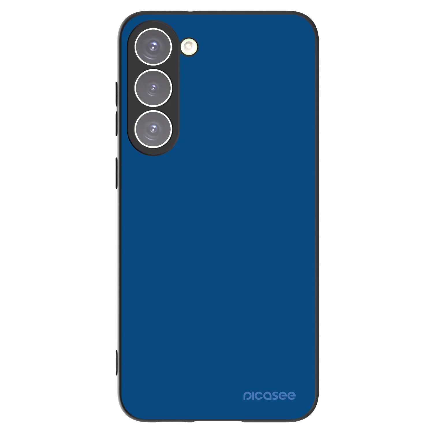 Picasee Samsung Galaxy S23+ 5G Hülle - Schwarzes Silikon - Navy Blue