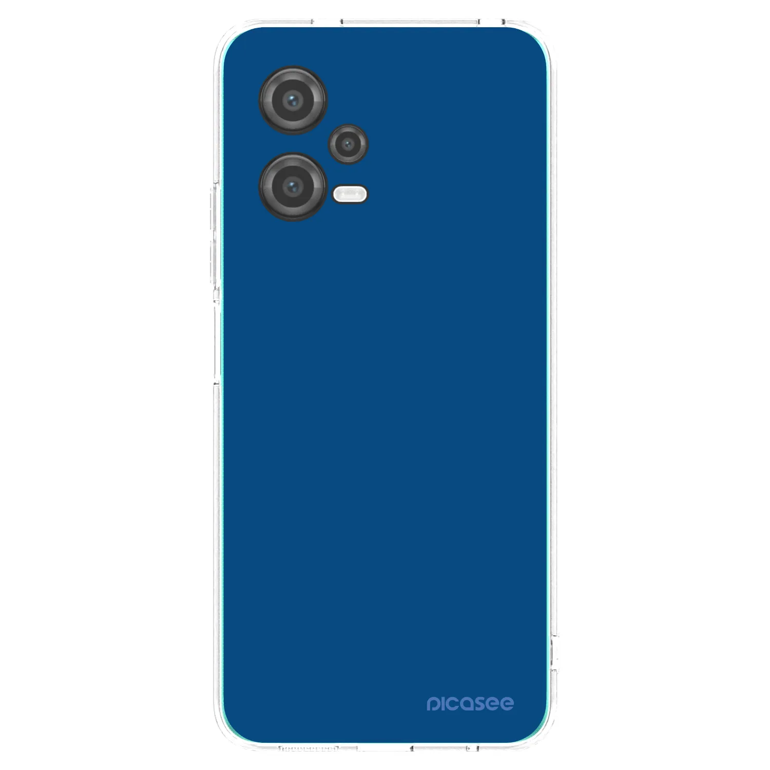 Picasee Xiaomi Poco X5 Hülle - Transparentes Silikon - Navy Blue