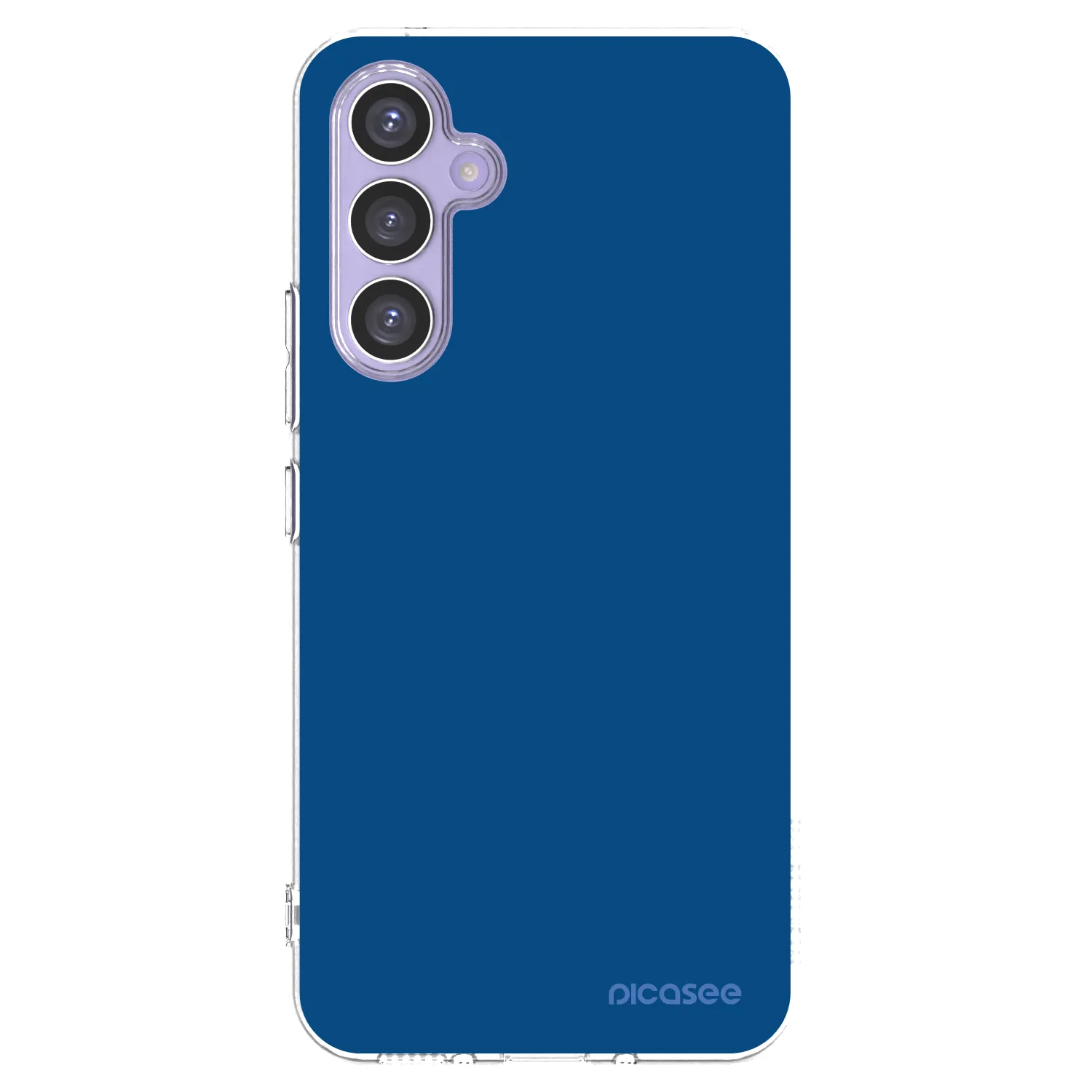 Picasee Samsung Galaxy A54 5G A546B Hülle - Transparentes Silikon - Navy Blue