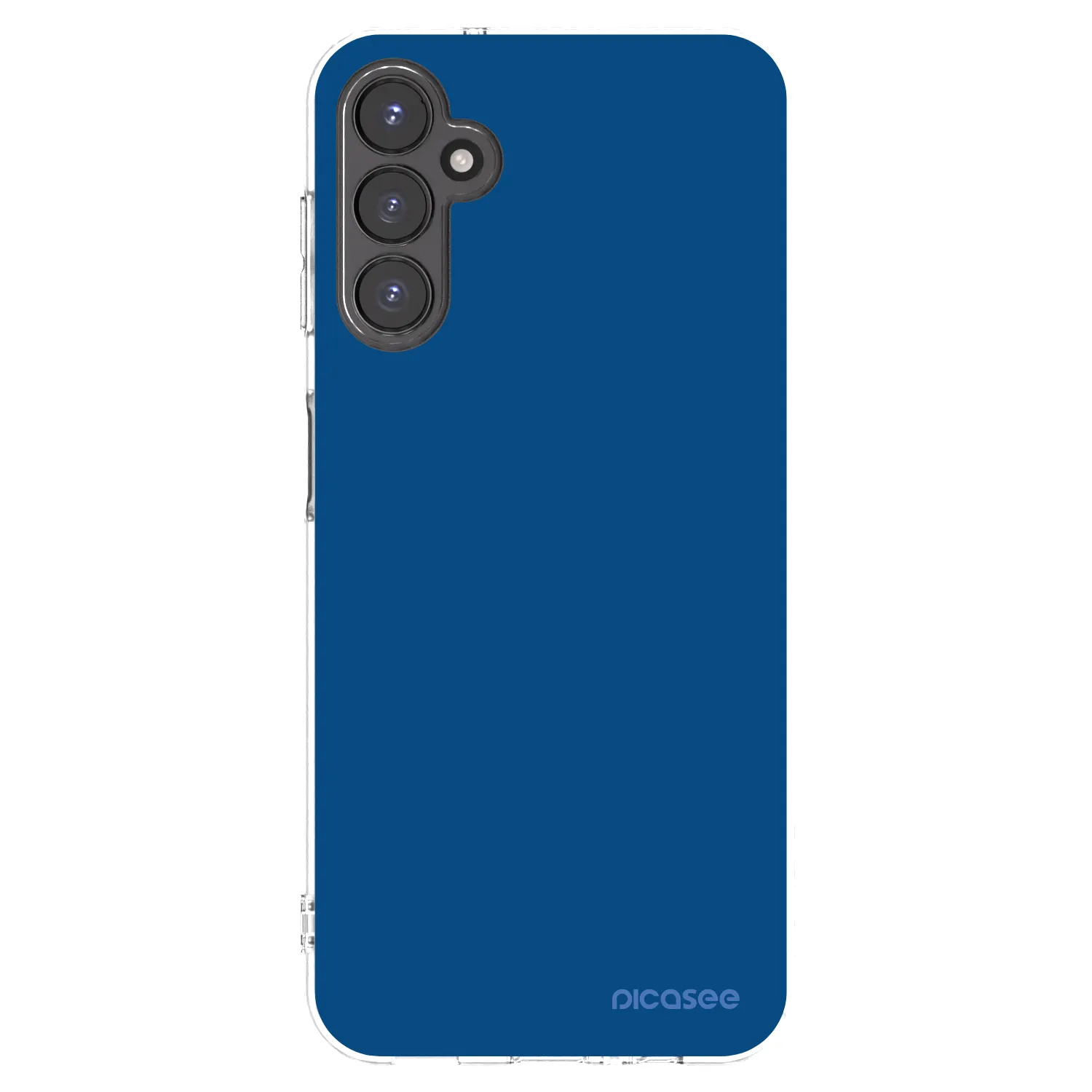 Picasee Samsung Galaxy A14 4G A145R Hülle - Transparentes Silikon - Navy Blue
