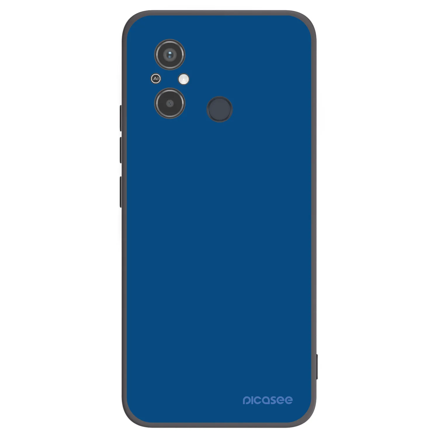 Picasee Xiaomi Redmi 12C Hülle - Schwarzes Silikon - Navy Blue
