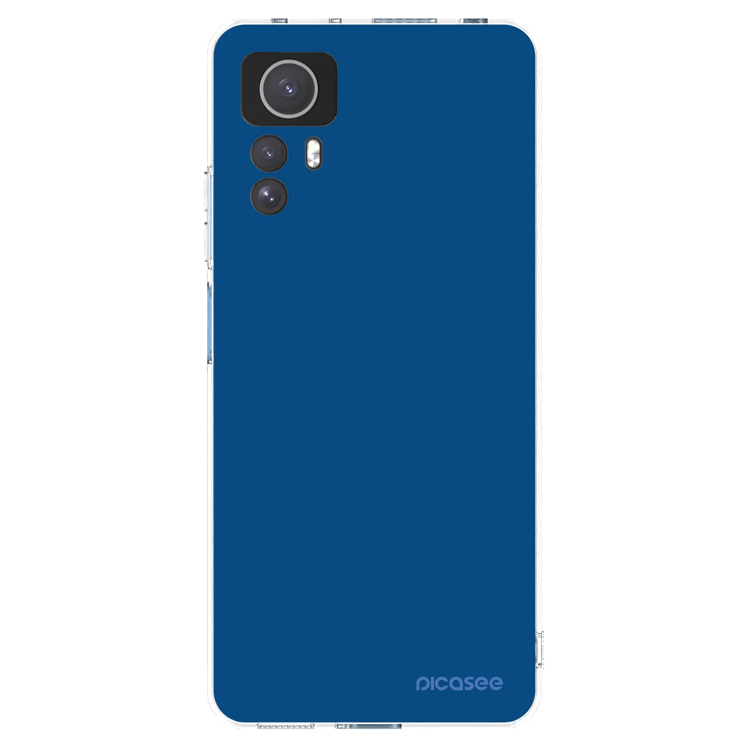 Picasee Xiaomi Redmi Note 12S Hülle - Transparentes Silikon - Navy Blue