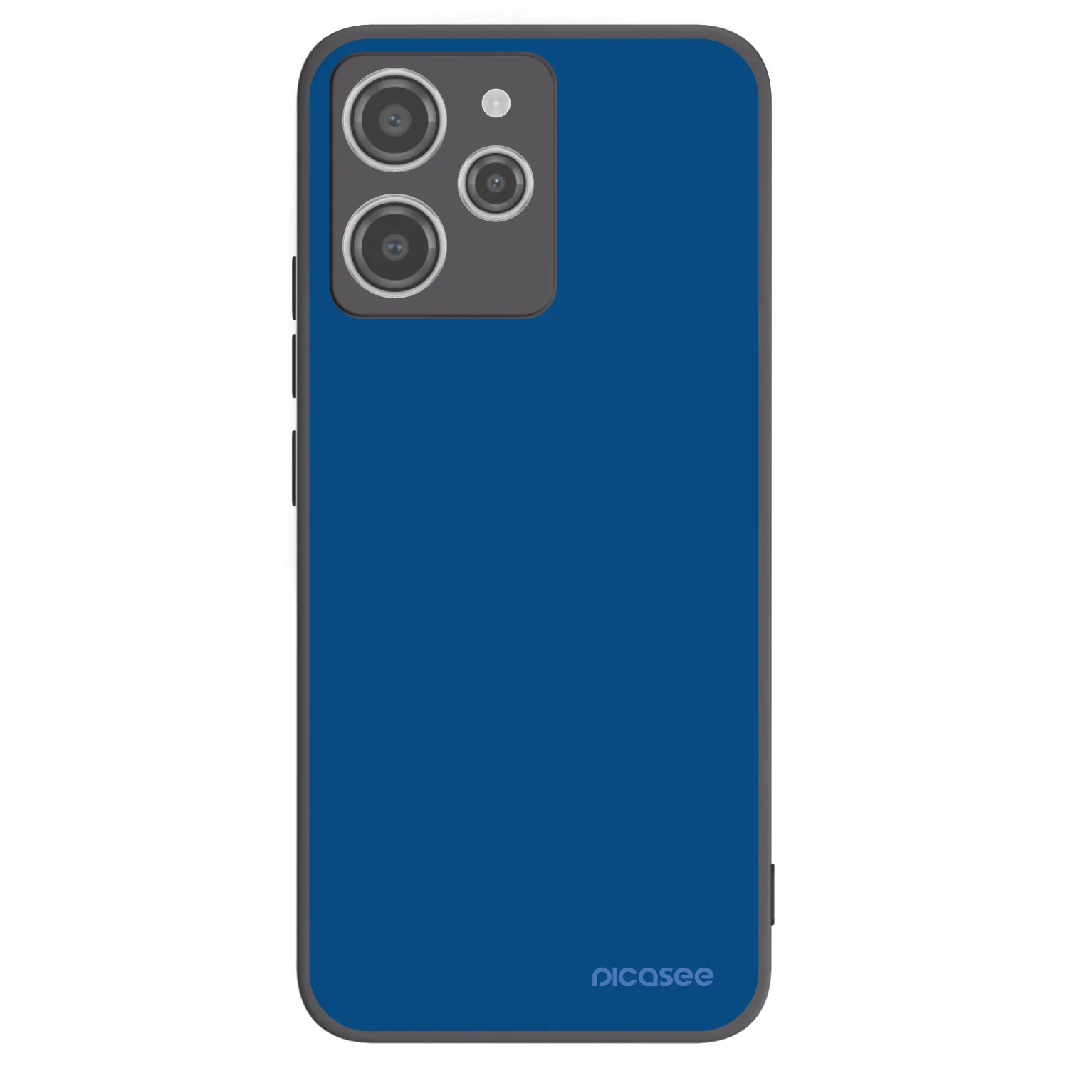 Picasee Xiaomi Redmi 12 4G Hülle - Schwarzes Silikon - Navy Blue