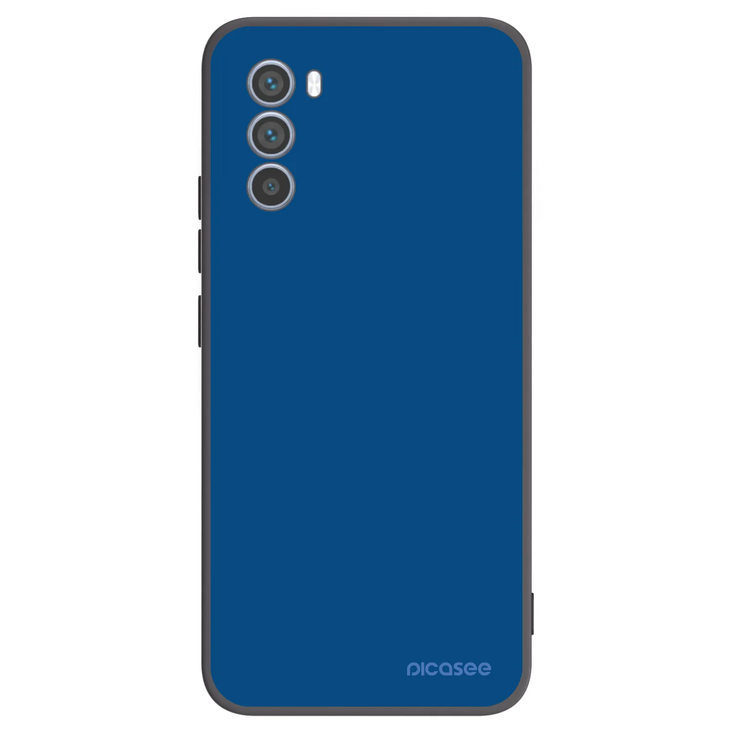Picasee Motorola Moto G62 Hülle - Schwarzes Silikon - Navy Blue
