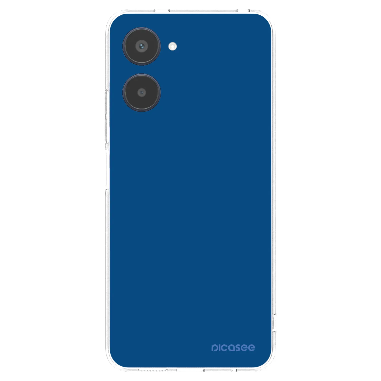 Picasee Realme 10 4G Hülle - Transparentes Silikon - Navy Blue