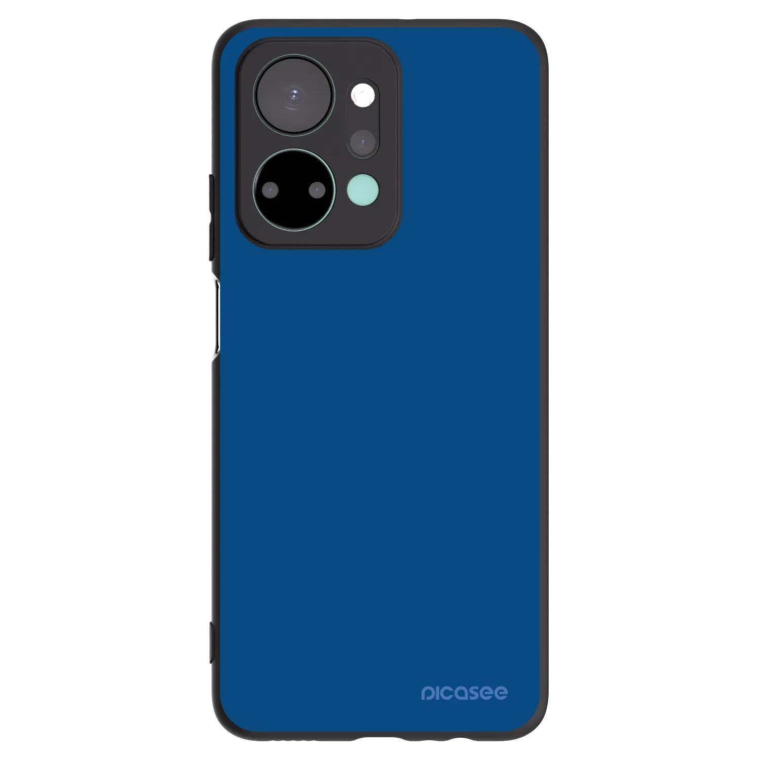 Picasee Honor X7a Hülle - Schwarzes Silikon - Navy Blue
