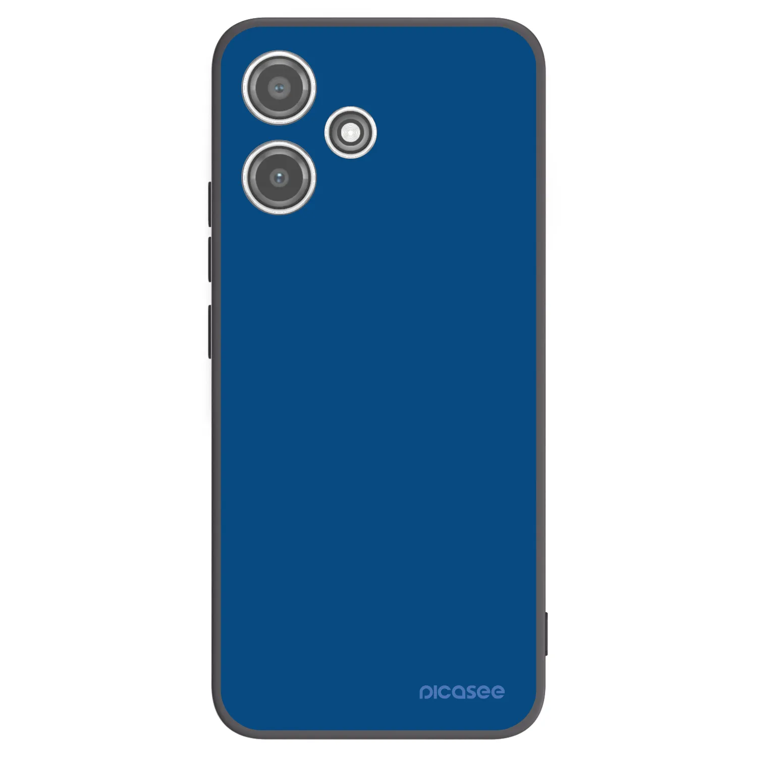 Picasee Xiaomi Redmi 12 5G Hülle - Schwarzes Silikon - Navy Blue