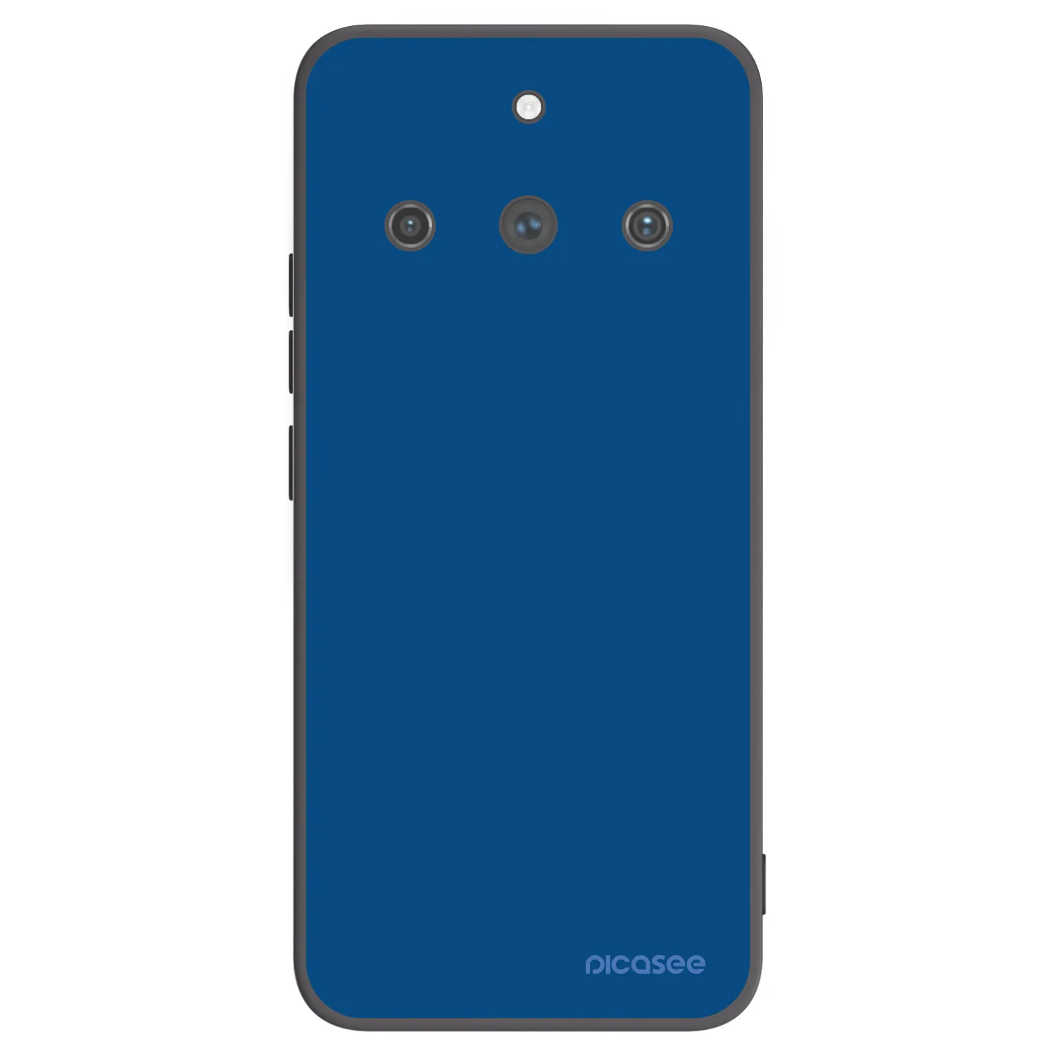Picasee Realme 11 Pro+ Hülle - Schwarzes Silikon - Navy Blue