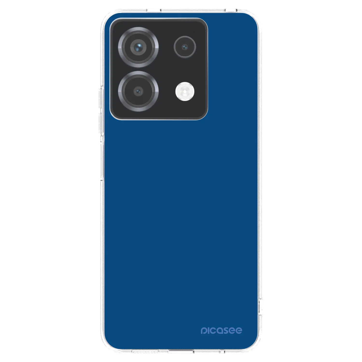Picasee Xiaomi Poco X6 Hülle - Transparentes Silikon - Navy Blue