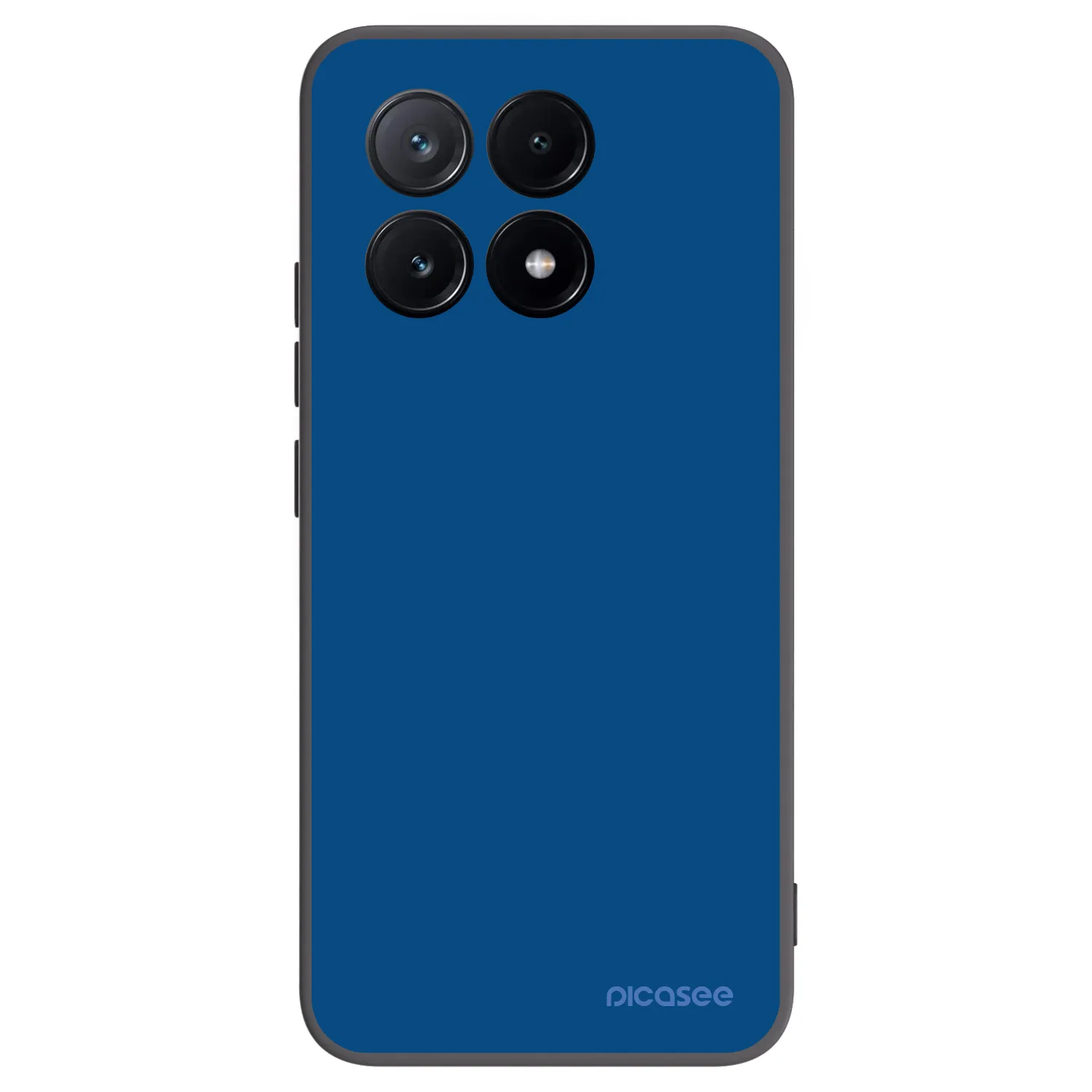 Picasee Xiaomi Poco X6 Pro Hülle - Schwarzes Silikon - Navy Blue
