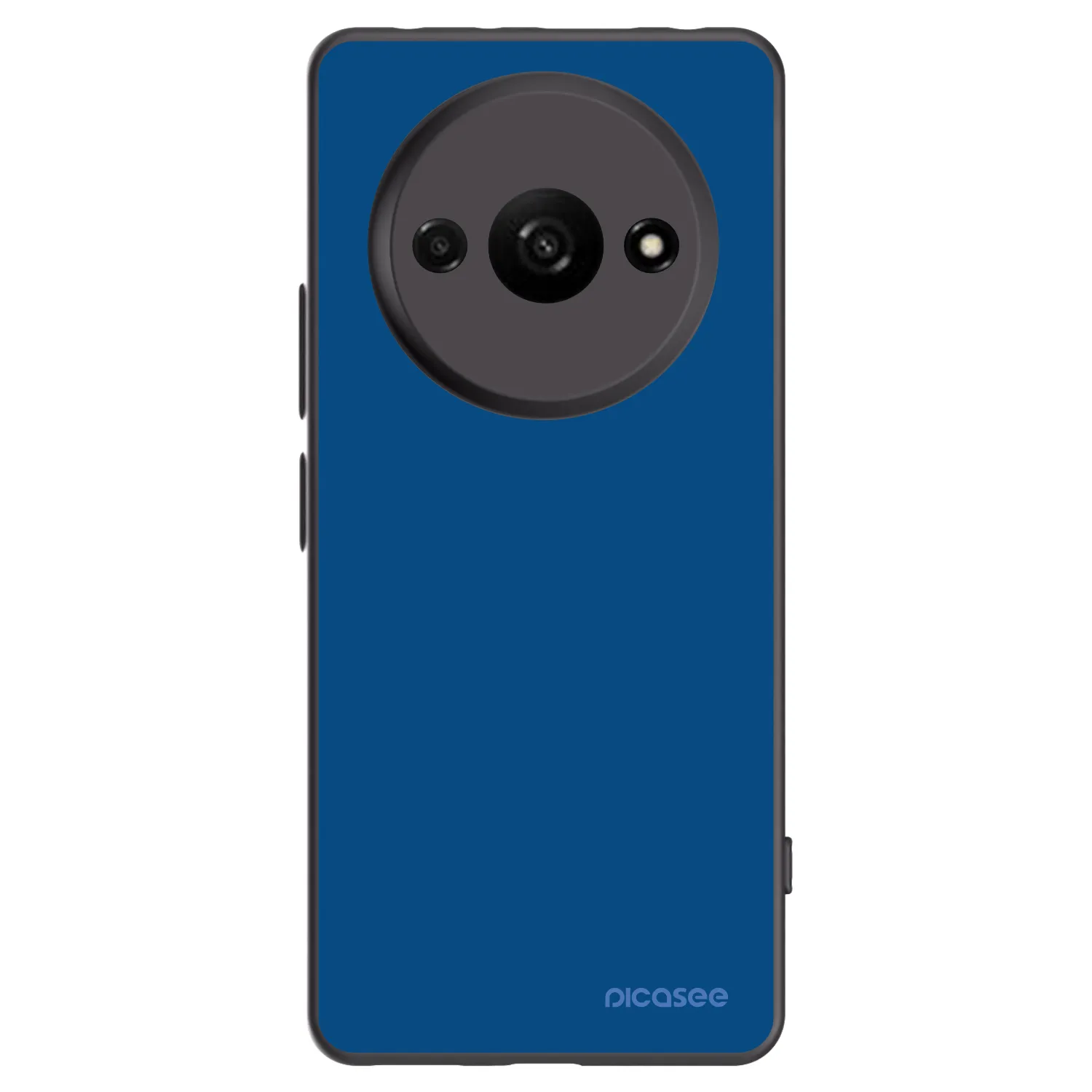 Picasee Xiaomi Redmi A3 Hülle - Schwarzes Silikon - Navy Blue