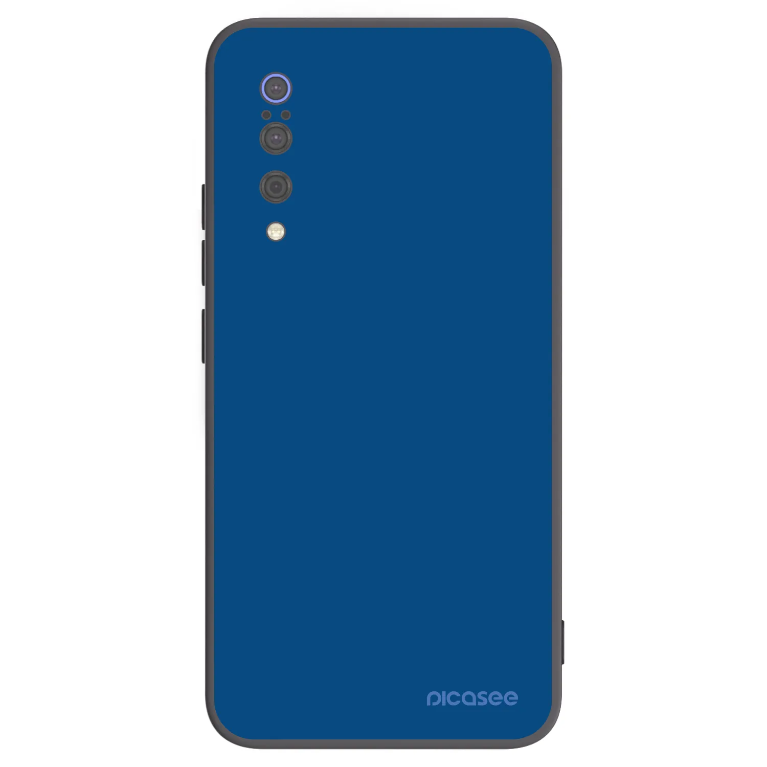 Picasee Xiaomi Mi 9 Hülle - Schwarzes Silikon - Navy Blue