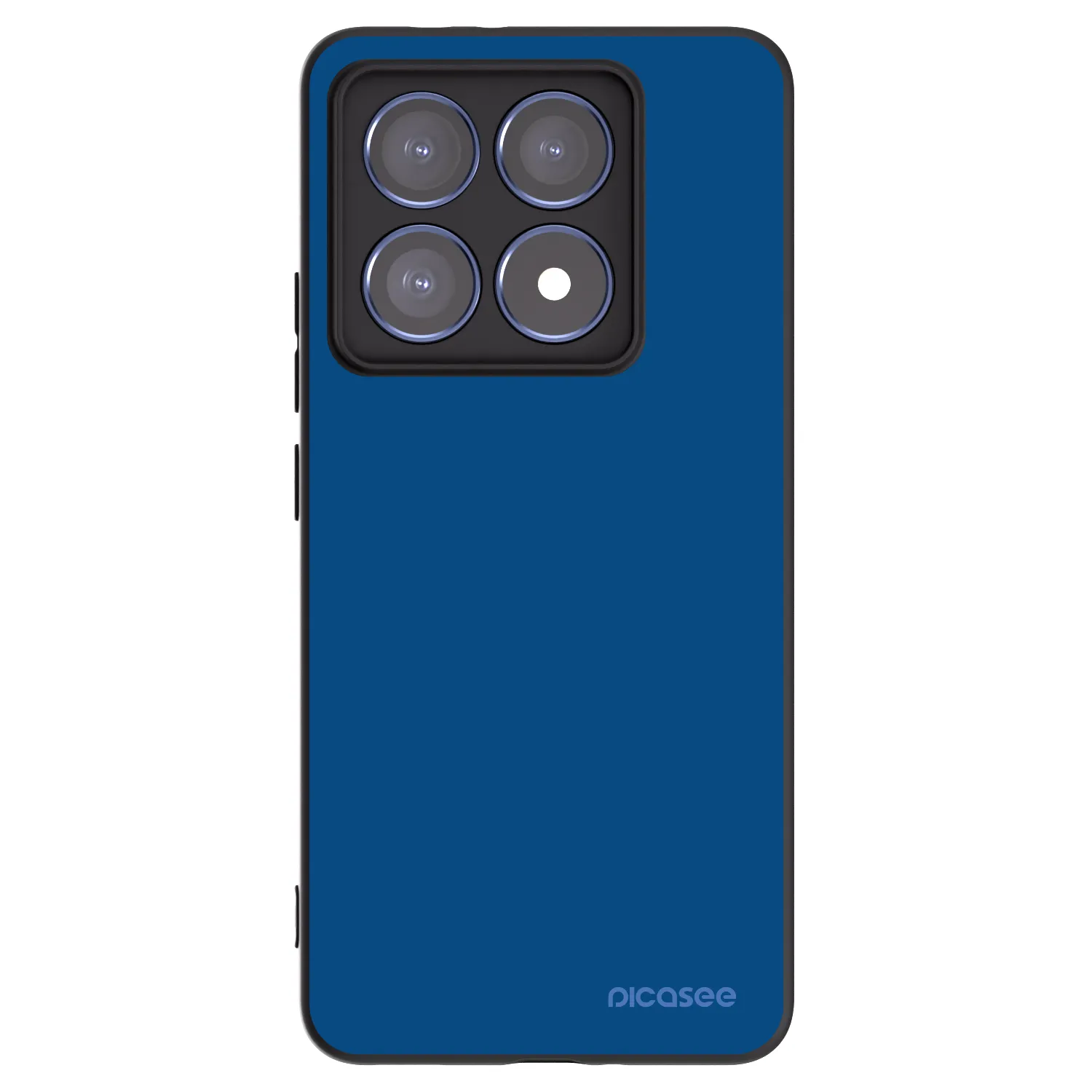 Picasee Xiaomi 14T Pro Hülle - Schwarzes Silikon - Navy Blue