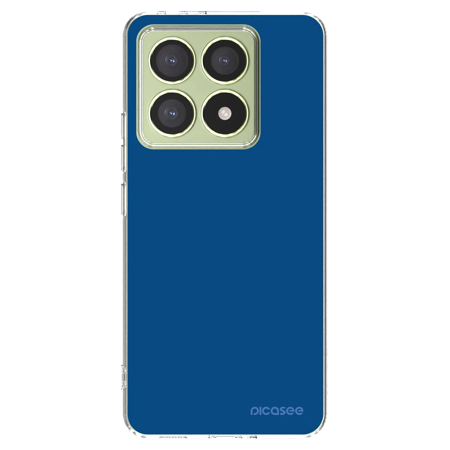 Picasee Xiaomi 14T Hülle - Transparentes Silikon - Navy Blue
