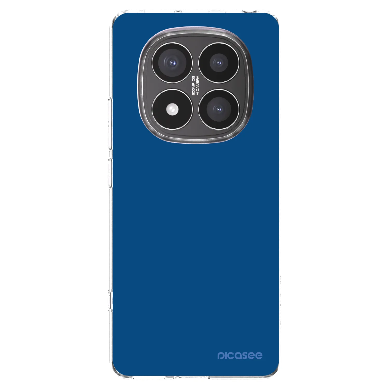 Picasee Xiaomi Redmi Note 14 Pro+ 5G Hülle - Transparentes Silikon - Navy Blue