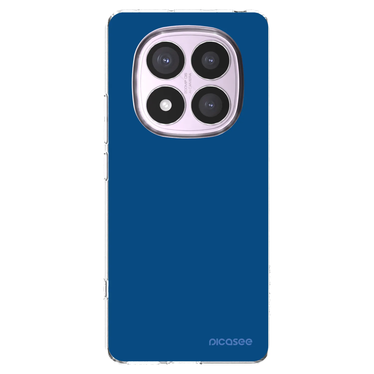 Picasee Xiaomi Redmi Note 14 Pro 5G Hülle - Transparentes Silikon - Navy Blue