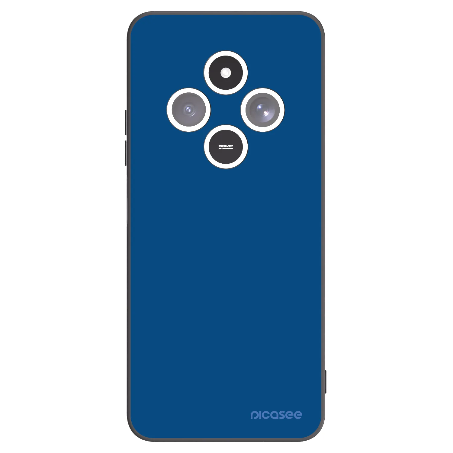 Picasee Xiaomi Redmi 14C Hülle - Schwarzes Silikon - Navy Blue