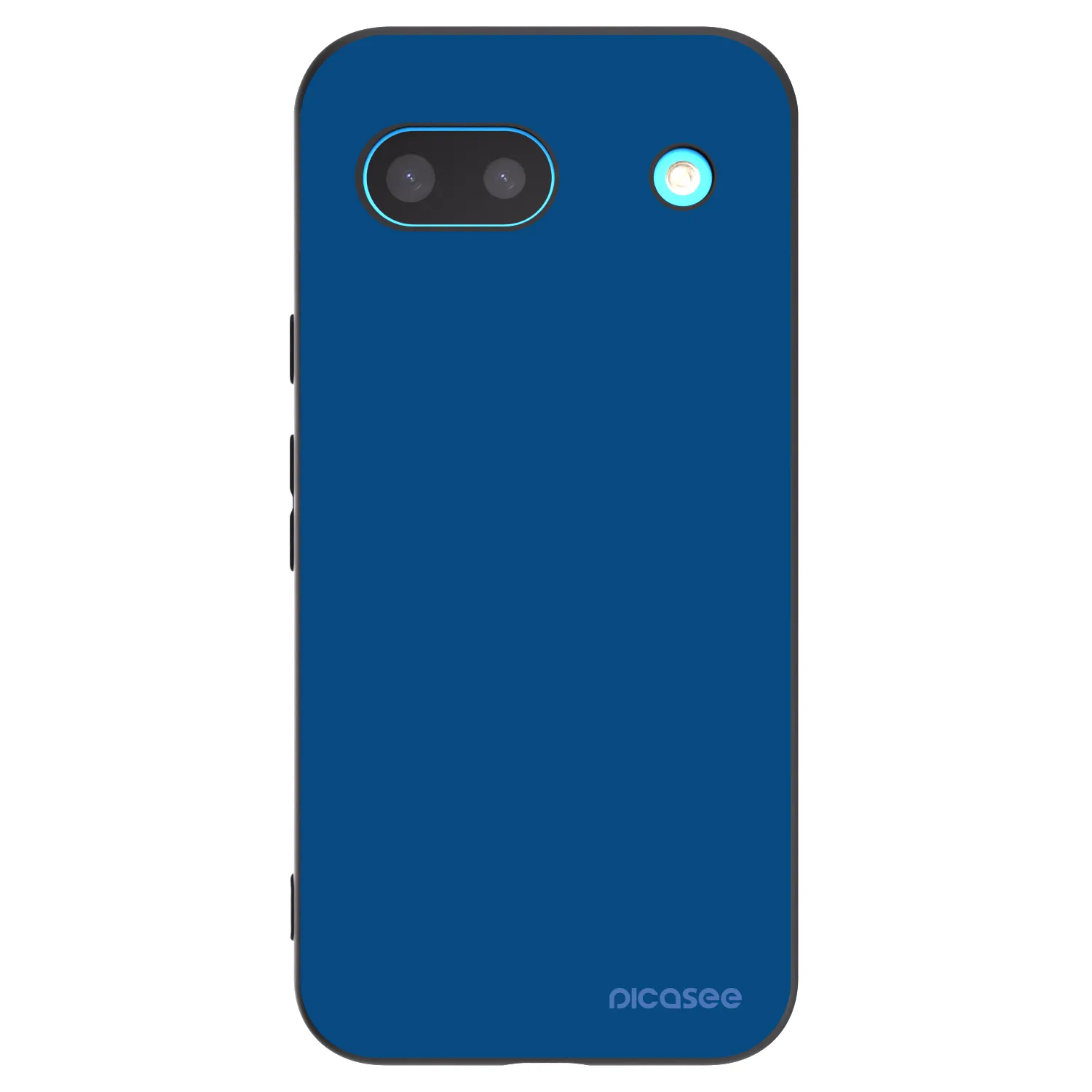 Picasee Google Pixel 8a Hülle - Schwarzes Silikon - Navy Blue