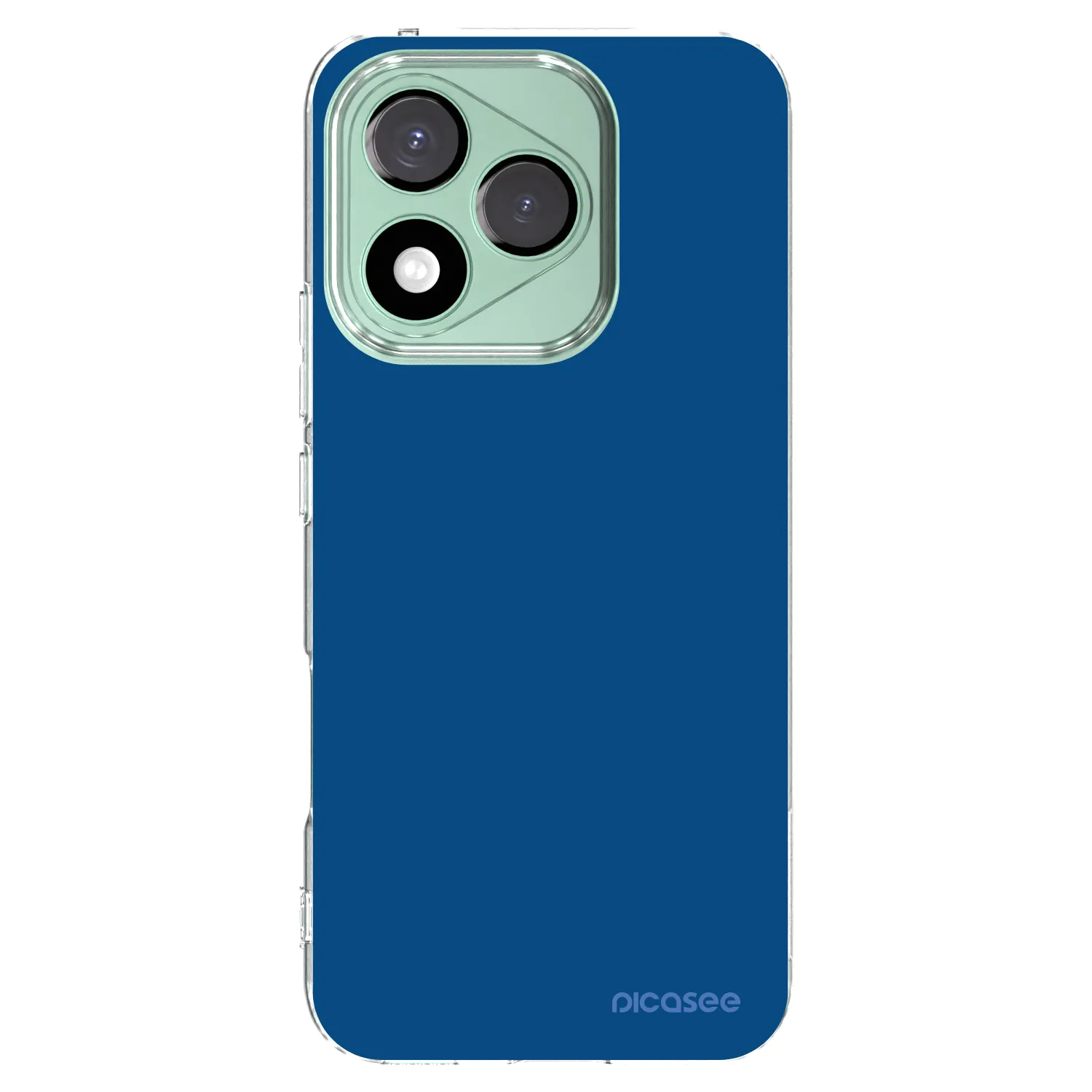 Picasee Honor 400 Lite 5G Hülle - Transparentes Silikon - Navy Blue