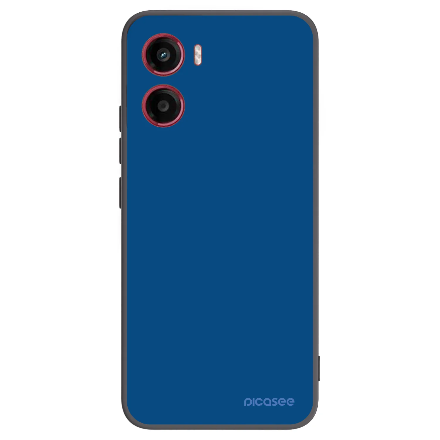 Picasee Motorola Moto G05 Hülle - Schwarzes Silikon - Navy Blue