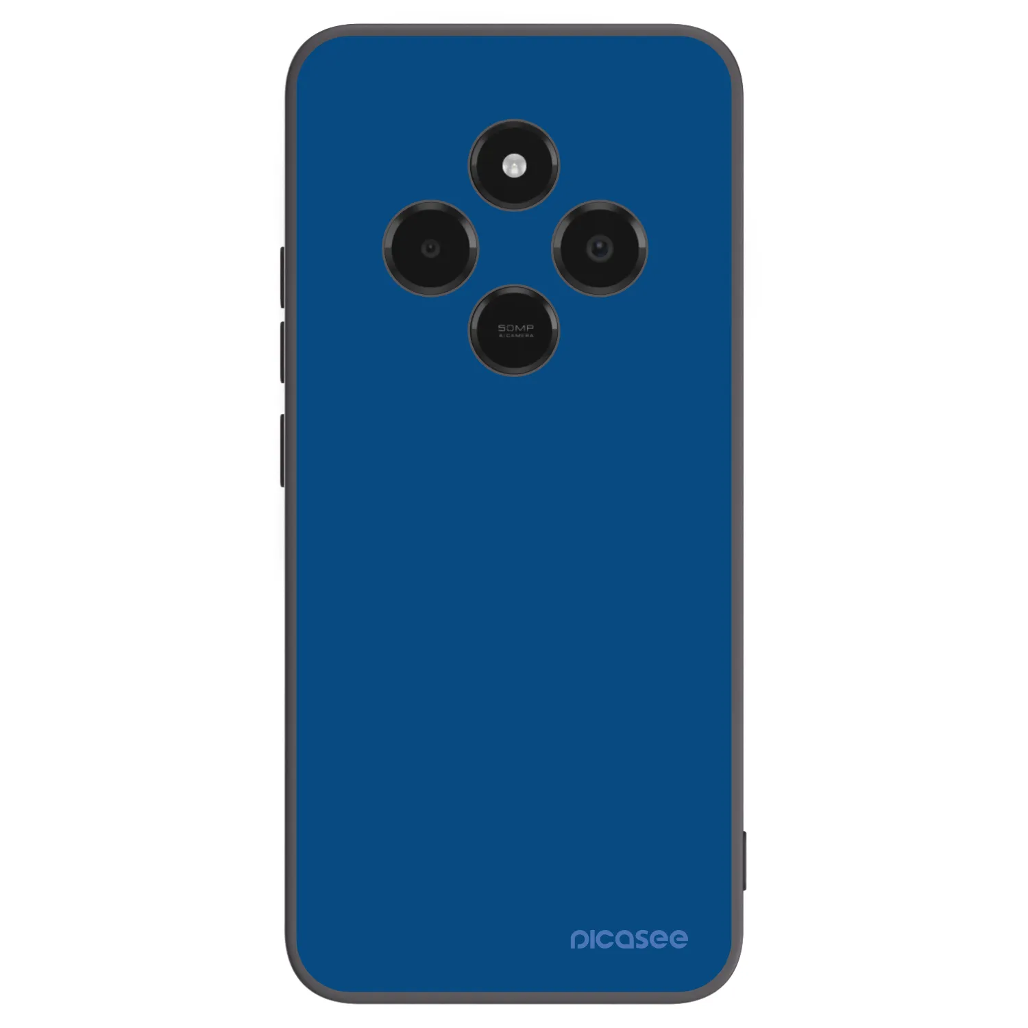 Picasee Xiaomi Poco C75 Hülle - Schwarzes Silikon - Navy Blue