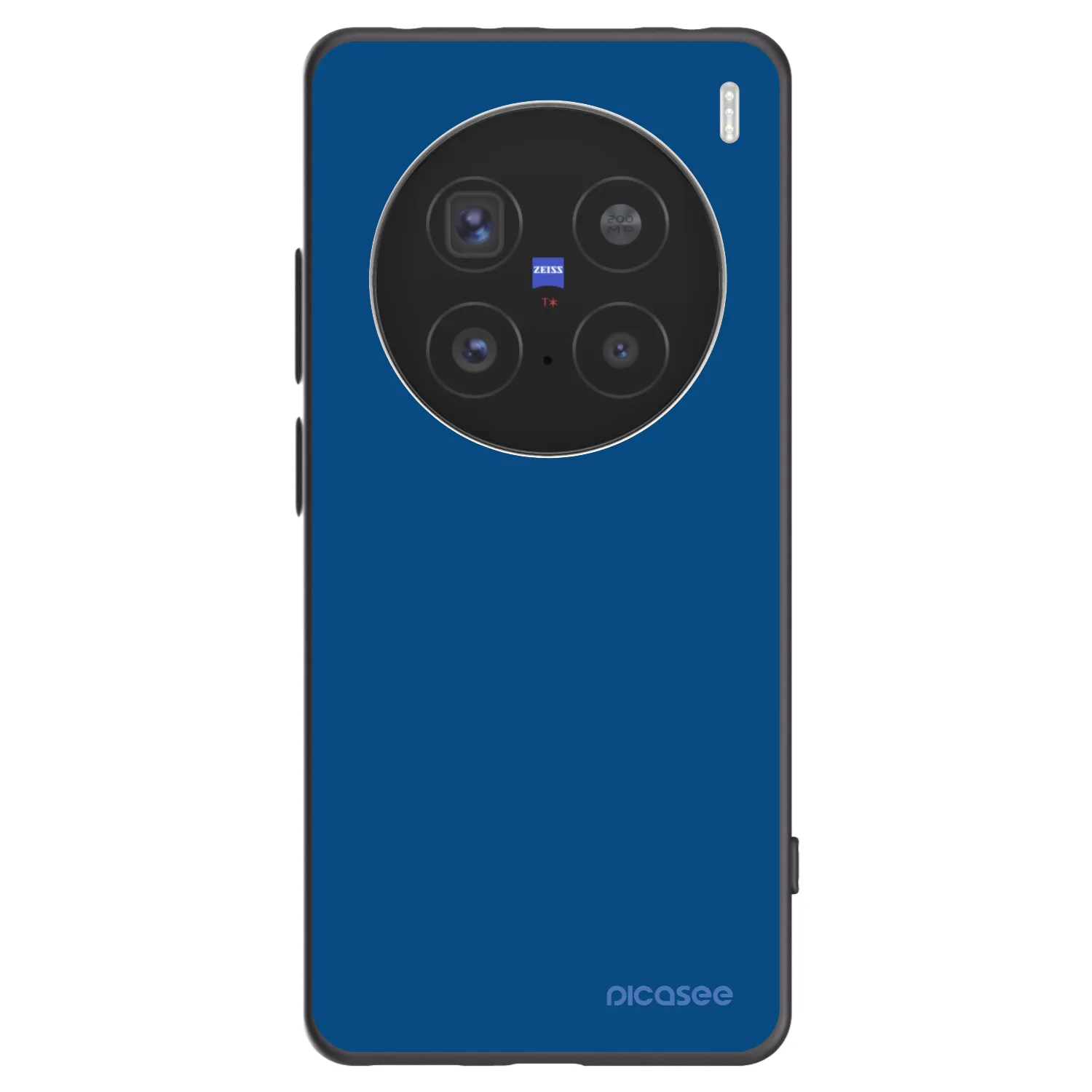 Picasee Vivo X200 Pro Hülle - Schwarzes Silikon - Navy Blue