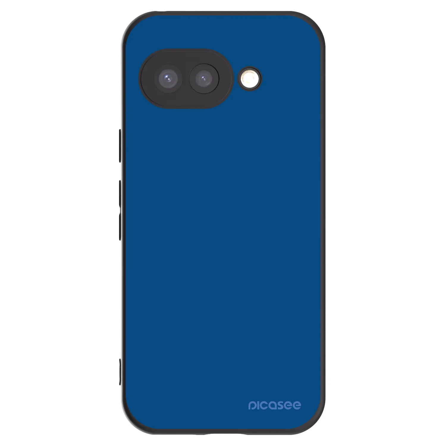 Picasee Google Pixel 9a Hülle - Schwarzes Silikon - Navy Blue