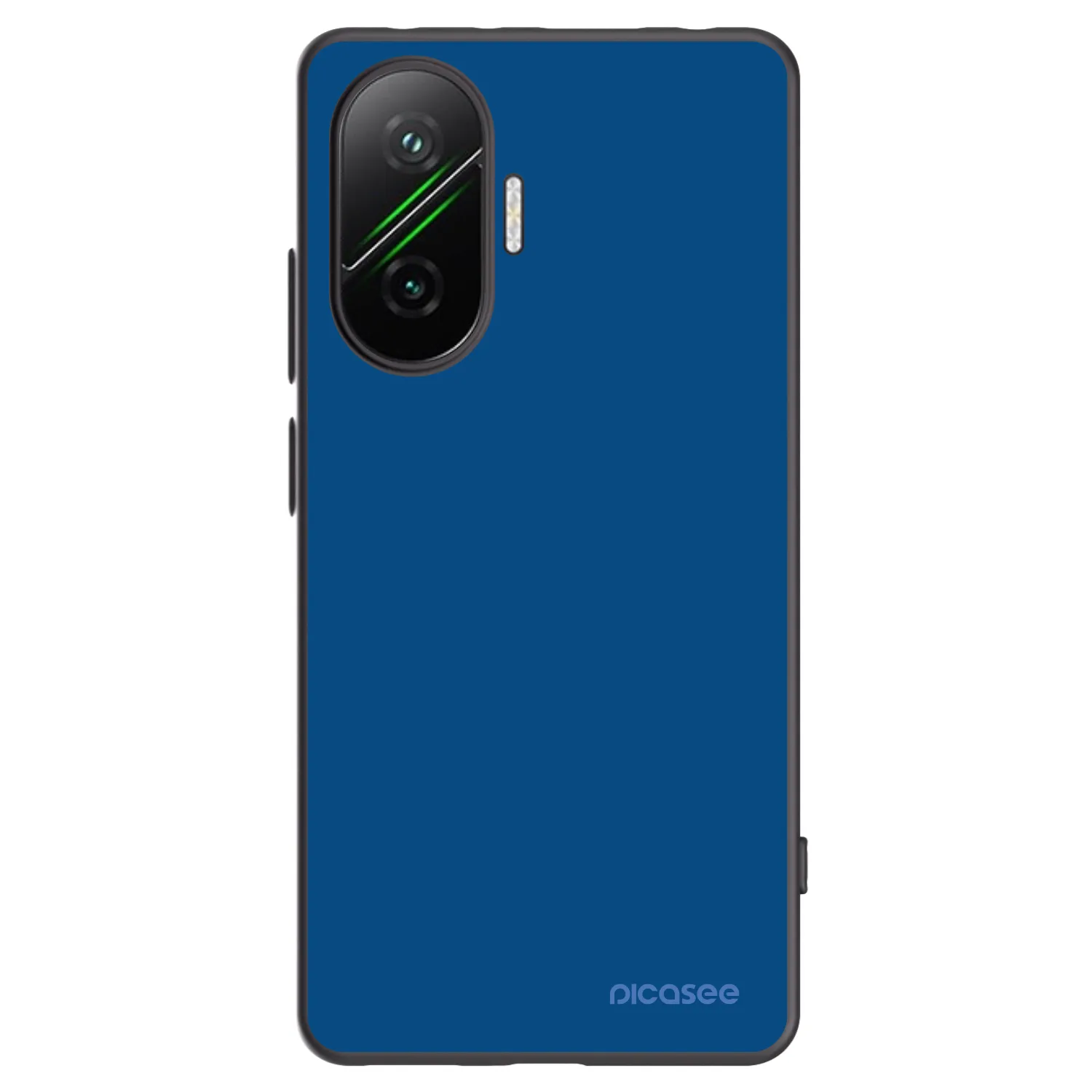 Picasee Xiaomi Poco F7 Pro 5G Hülle - Schwarzes Silikon - Navy Blue