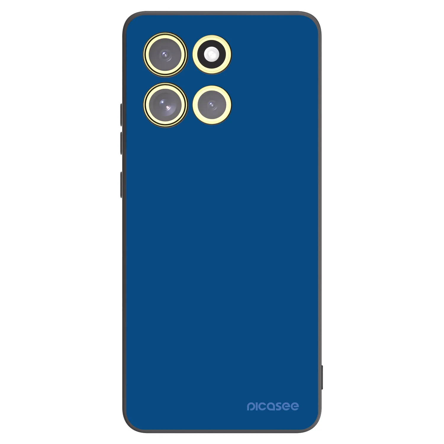 Picasee Motorola Moto G86 5G Hülle - Schwarzes Silikon - Navy Blue