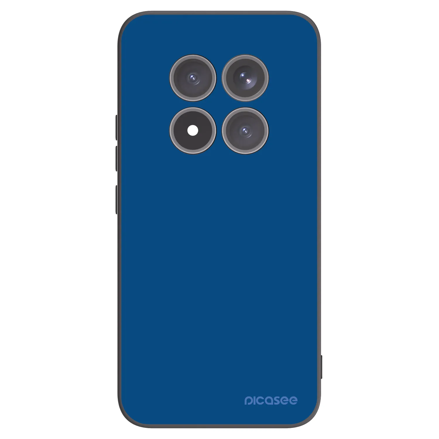 Picasee Xiaomi Redmi Note 15 Pro+ Hülle - Schwarzes Silikon - Navy Blue