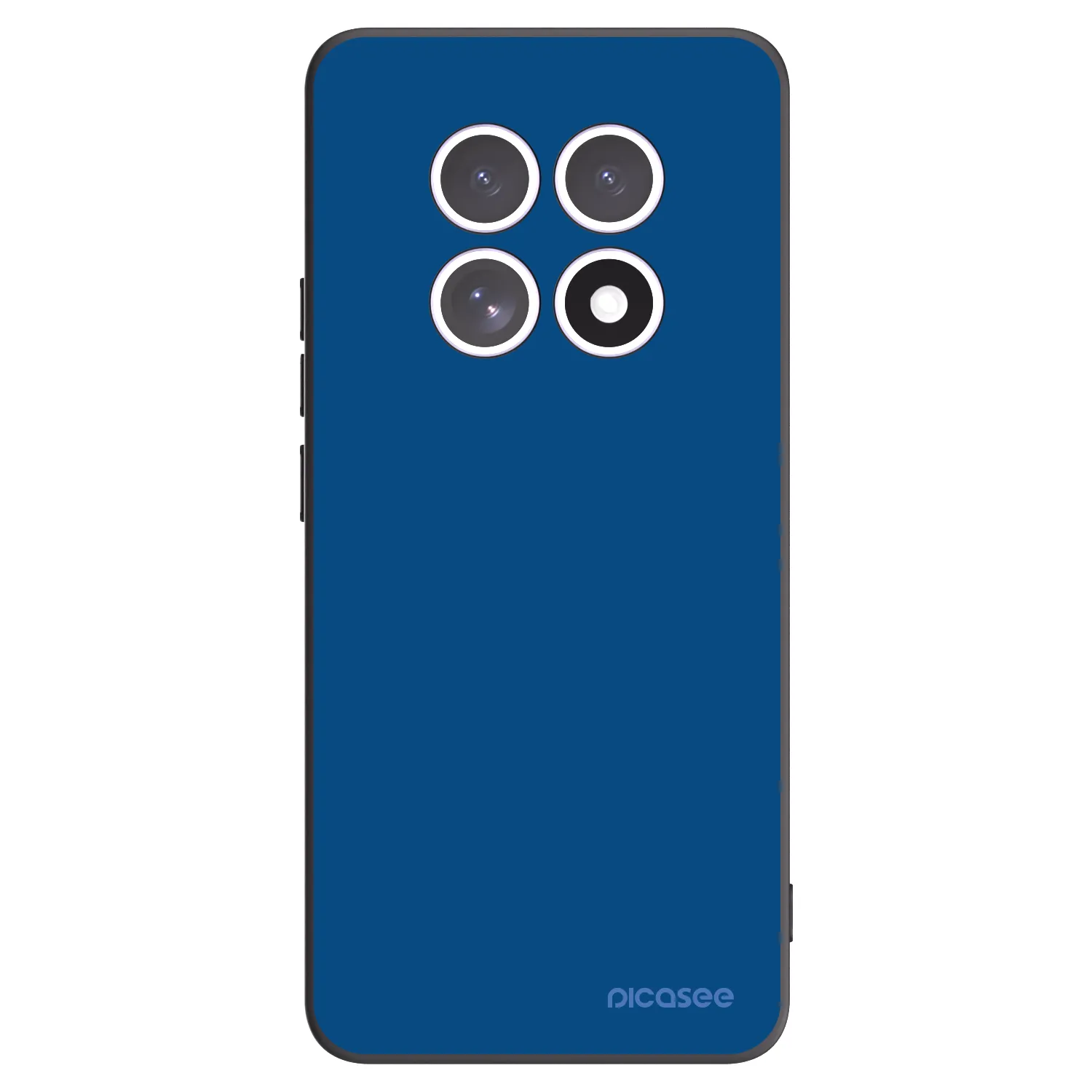 Picasee Xiaomi Redmi Note 15 Hülle - Schwarzes Silikon - Navy Blue